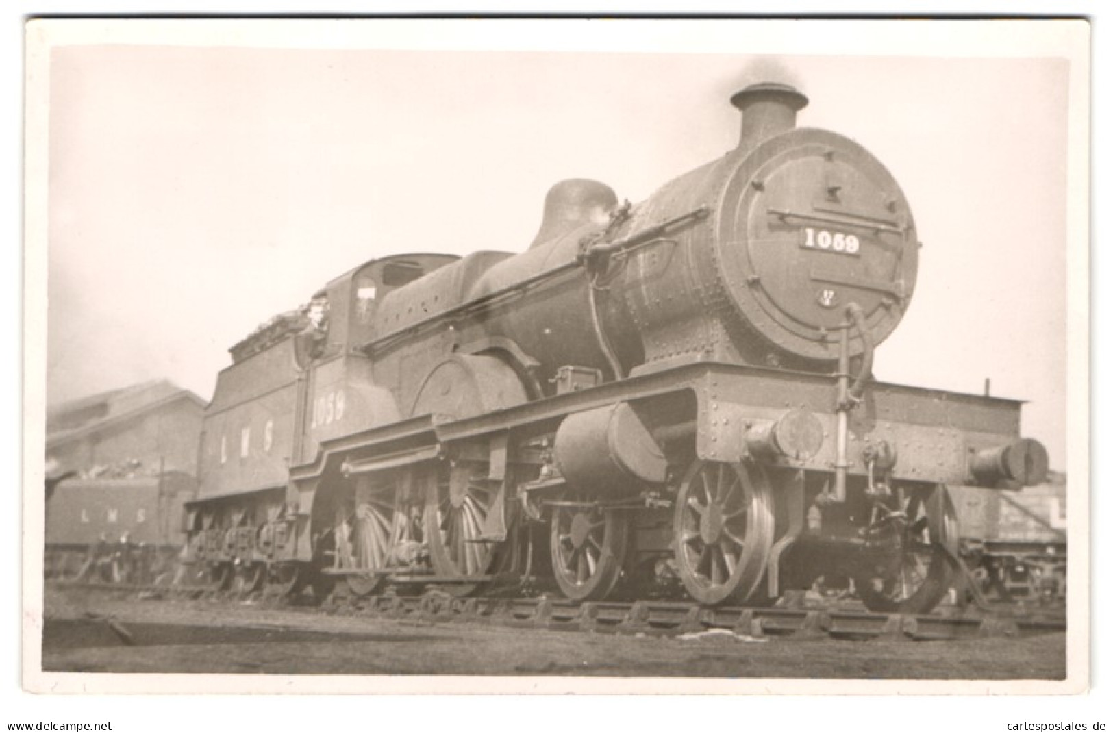 Fotografie Unbekannter Fotograf Und Ort, Britische Eisenbahn Der LMS Mit Nummer 1059  - Trains