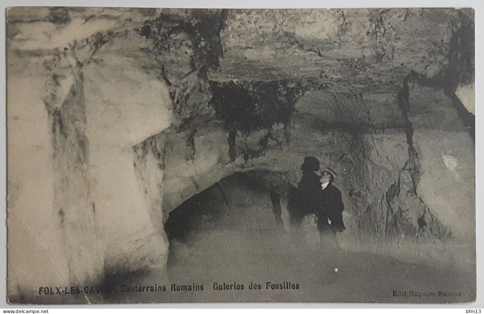 Orp-Jauche - Folx Les Caves - Souterrains Romains - Galerie Des Fossilles - Orp-Jauche