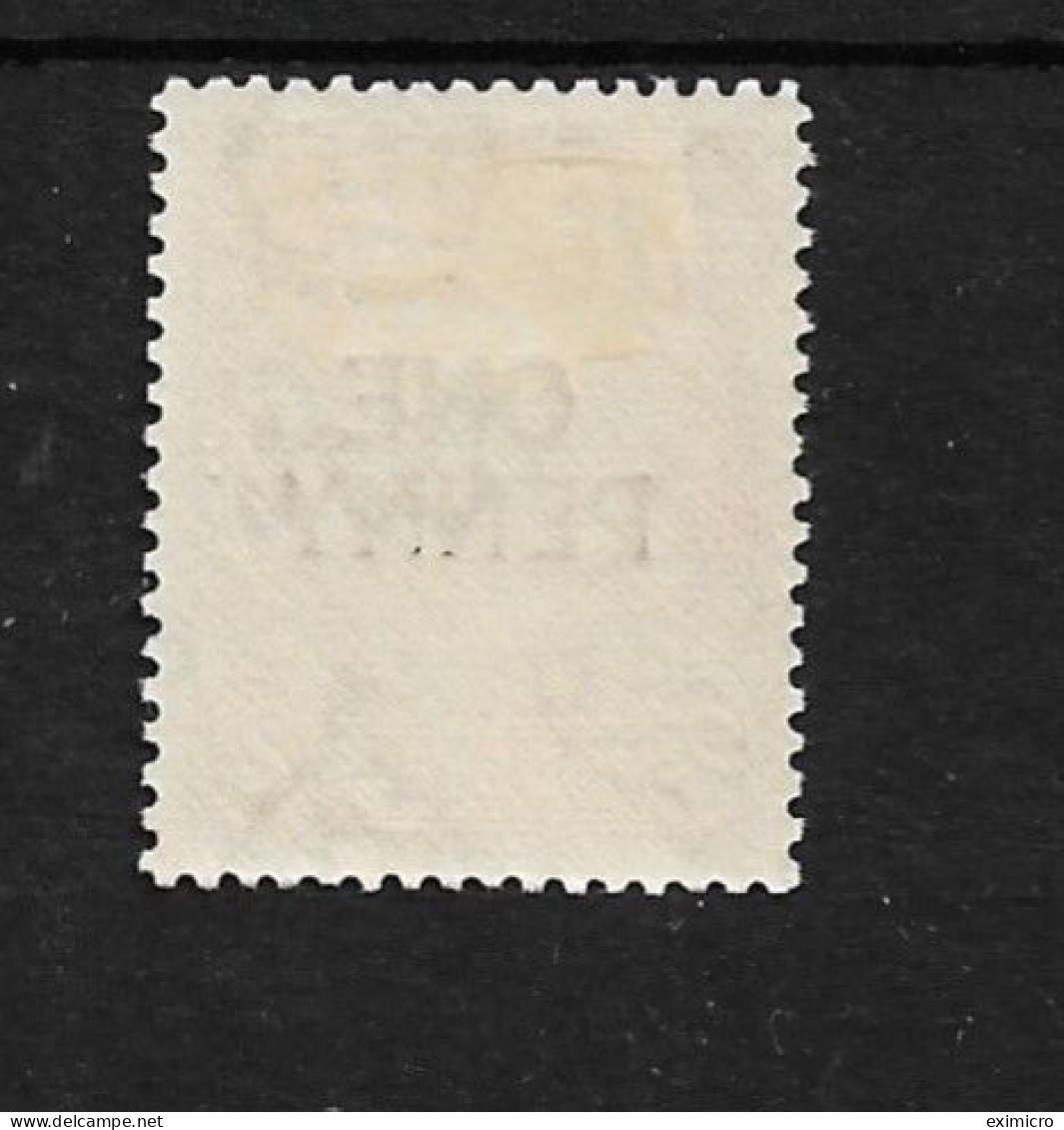 BARBADOS 1947 1d On 2d SG 264ed PERF 13½ X 13  "BROKEN 'E' " VARIETY MOUNTED MINT Cat £140 - Barbades (...-1966)