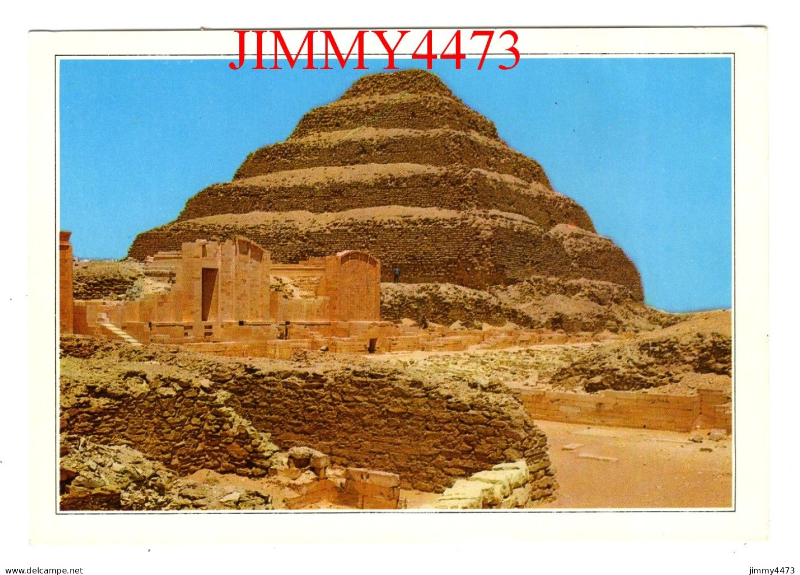 SAKKARA - King Zoser's Step Pyramid - Edit. écrite En Arabe - Pirámides