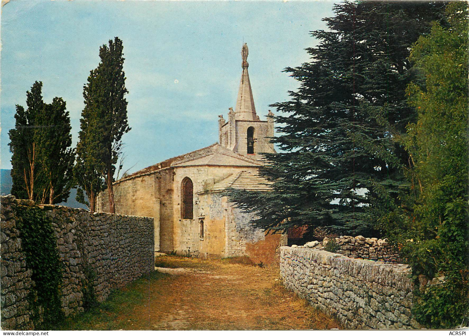 BONNIEUX Eglise Romaine 3(scan Recto Verso)MF2703 - Bonnieux