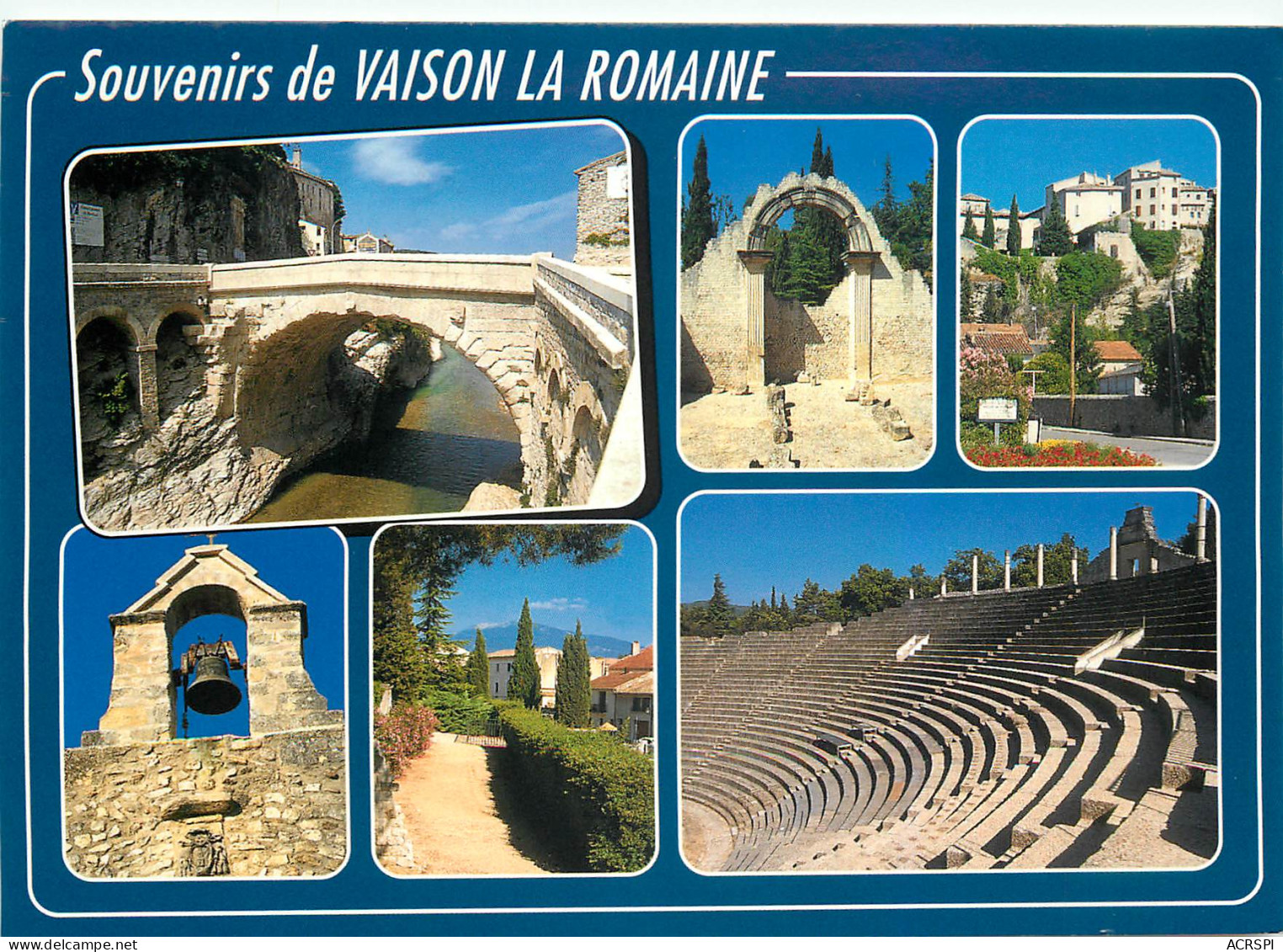 VAISON LA ROMAINE 4 (scan Recto Verso)MF2706 - Vaison La Romaine