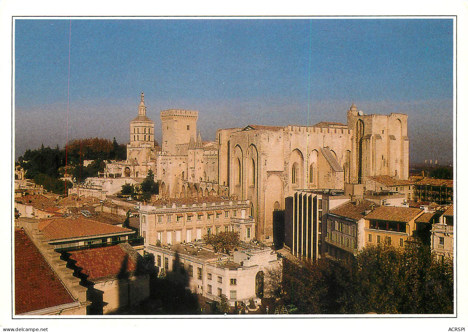 AVIGNON Palais Des Papes XIIè Siecle Et Notre-dame Des DOMS 14(scan Recto Verso)MF2708 - Avignon (Palais & Pont)