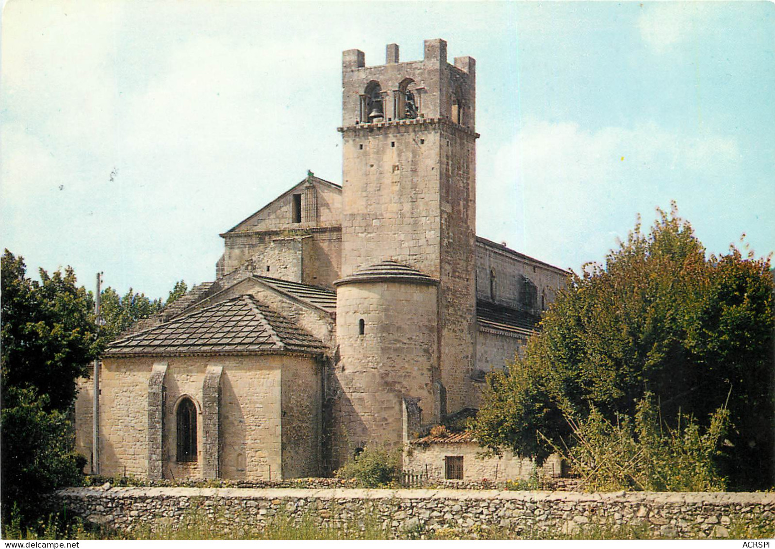 VAISON LA ROMAINE Le Chevet De La Cathedrale Notre-dame De Nazareth 28(scan Recto Verso)MF2709 - Vaison La Romaine