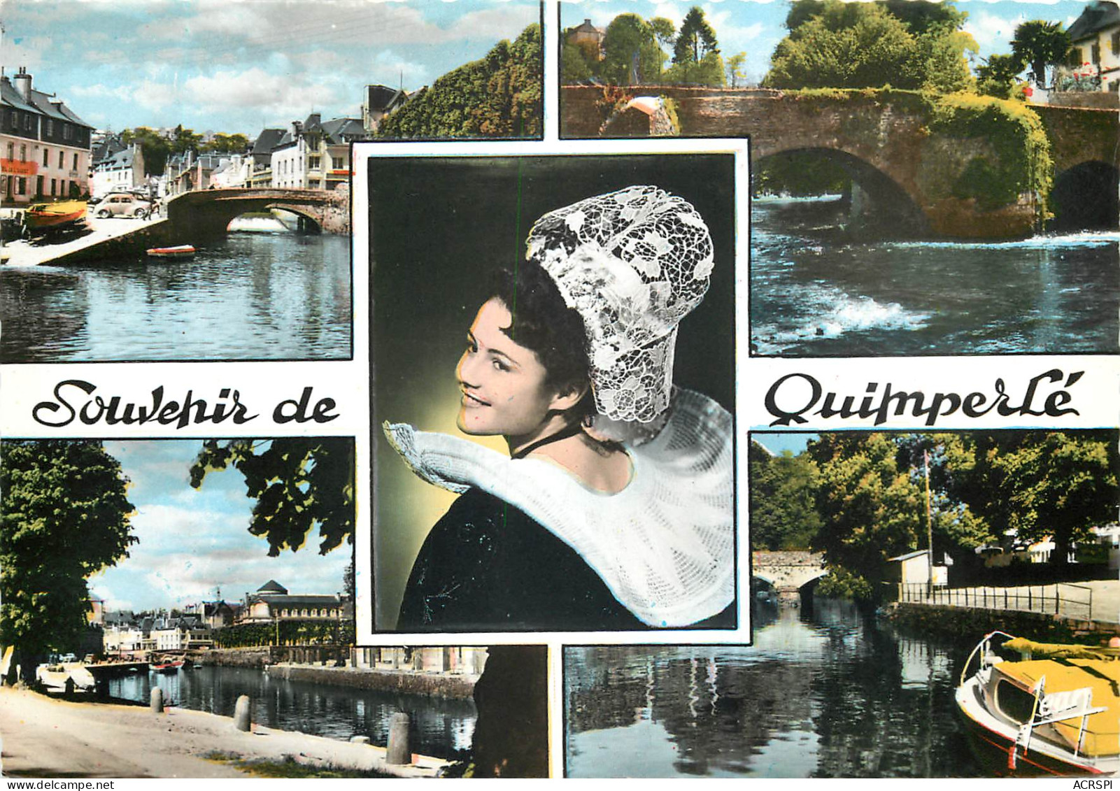 QUIMPERLE Pont Du Moulin De La Ville 7( Scan Recto Verso)MF2712 - Quimperlé