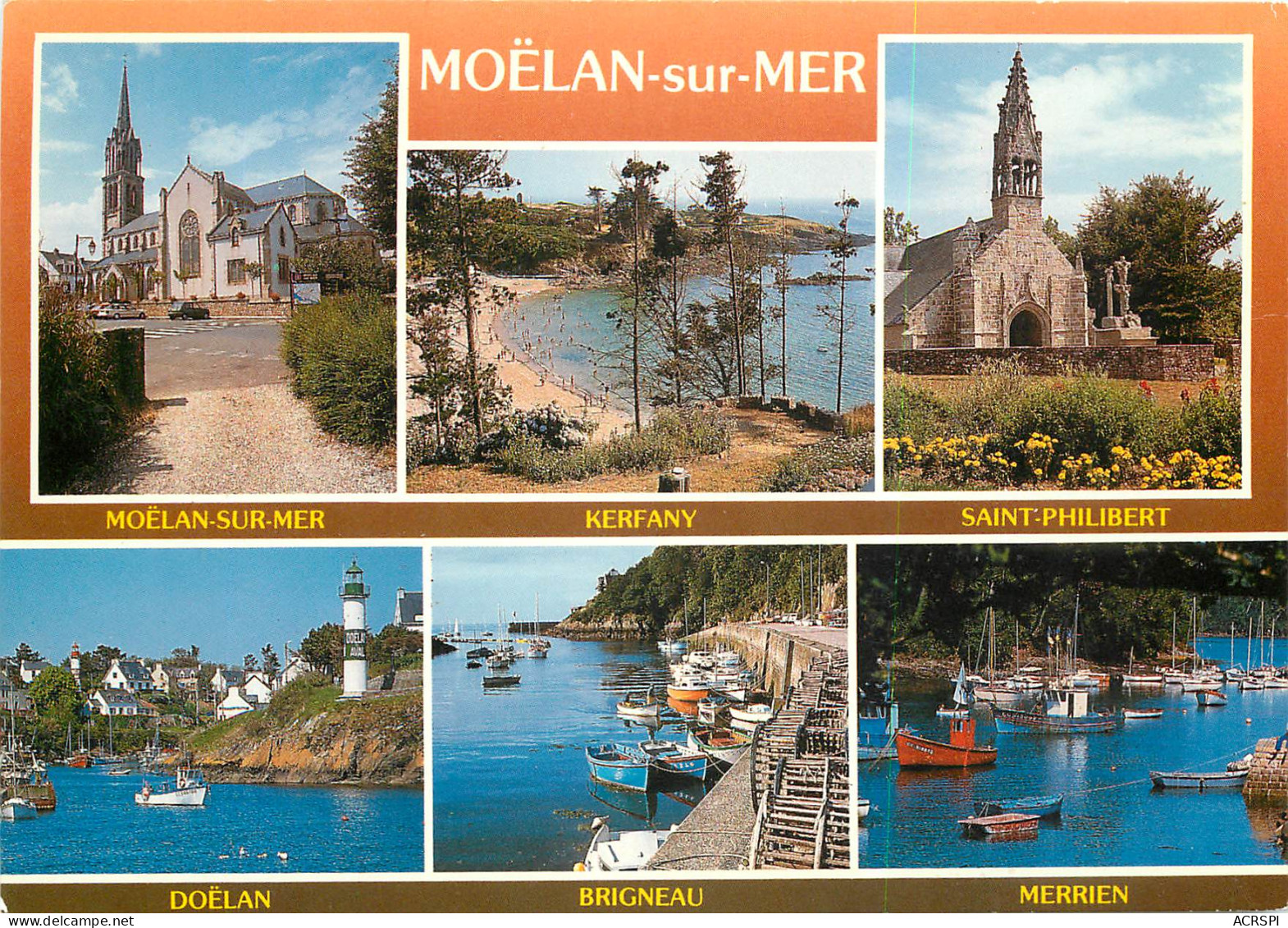 MOELAN SUR MER Ses Sites Touristiques 28(SCAN RECTO VERSO)MF2718 - Moëlan-sur-Mer