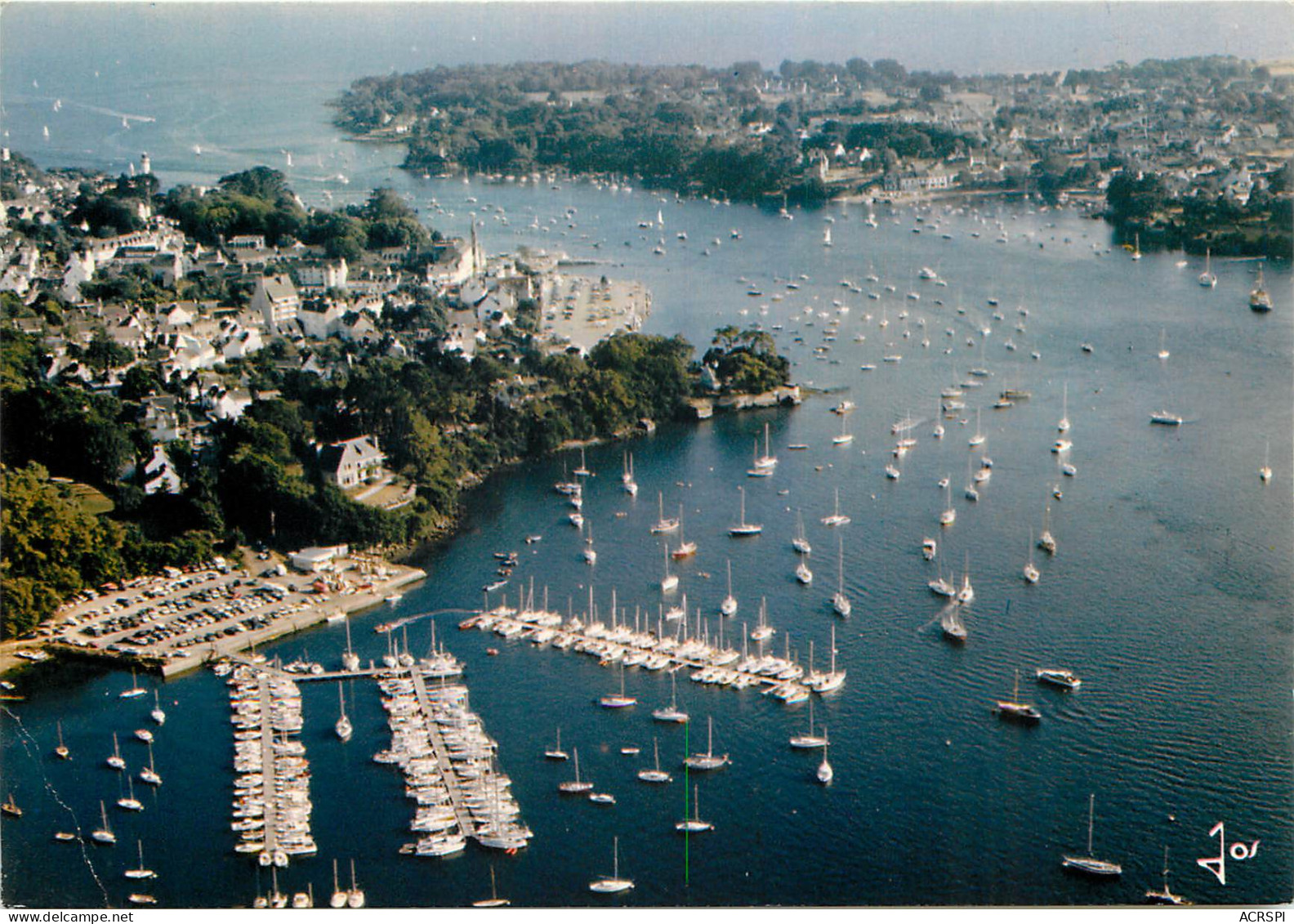 BENODET L Anse De Penfould Et Le Port De Plaisance 29(scan Recto Verso)MF2719 - Bénodet