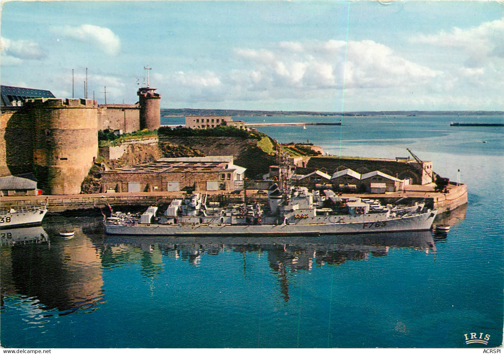 BREST Entree Du Port De Guerre La Penfeld 2(scan Recto Verso)MF2721 - Brest