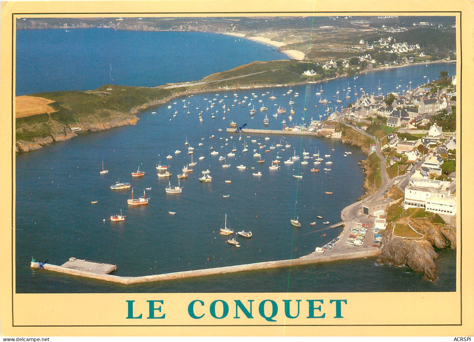 LE CONQUET Vue Generale Du Port 15(scan Recto Verso)MF2721 - Le Conquet