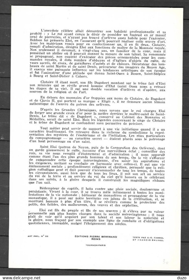 1◙  France - Document Philatélique F.D.C 1er Jour Vitrail De L'église Sainte-Madeleine N°1531 - Format 24x16 Cms (TTB). - 1960-1969
