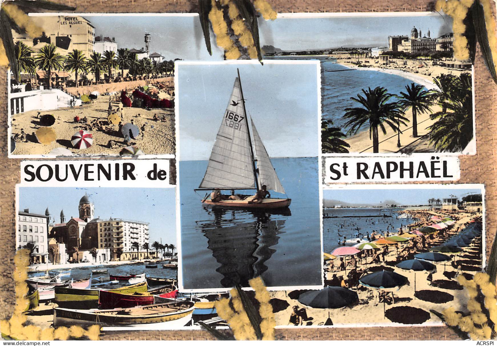 SAINT RAPHAEL  Multivue Souvenir 2 (scan Recto Verso)MF2721VIC - Saint-Raphaël