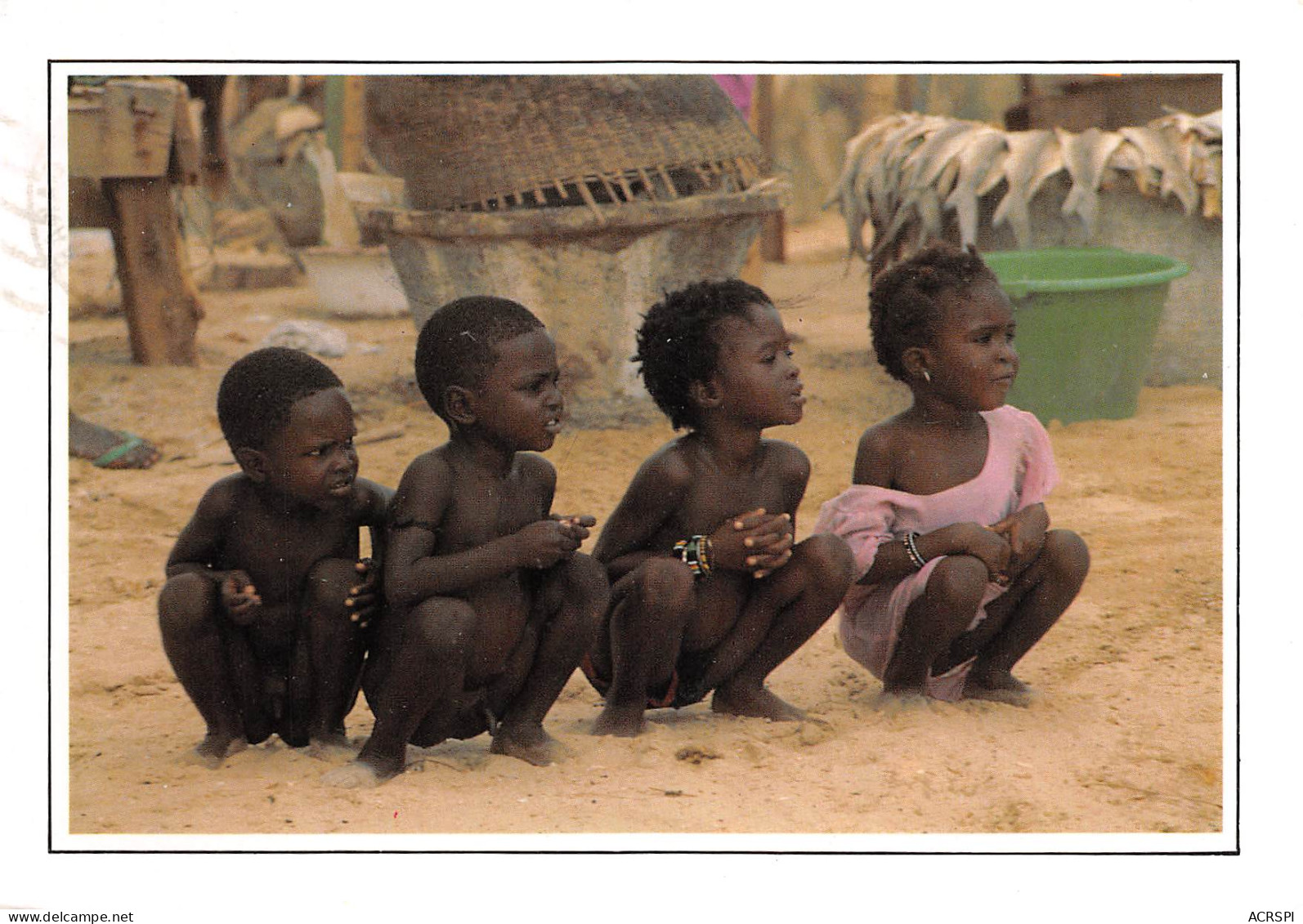 SENEGAL DAKAR Enfants Pecheurs Children Fishers  43 (scan Recto Verso)MF2722BIS - Senegal