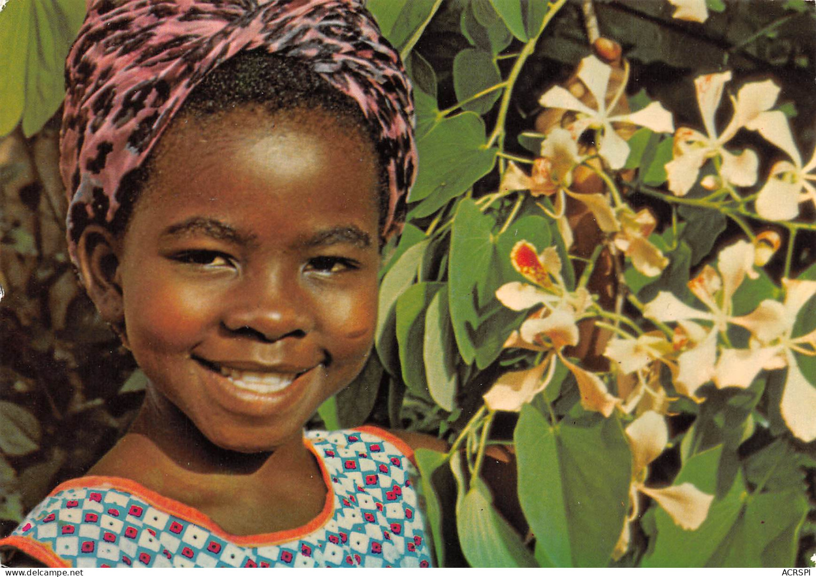Republiek Van Suid-Afrika AFRIKA'S GLIMLACH Fillette Girl Jeune Fille  25 (scan Recto Verso)MF2722TER - Afrique Du Sud