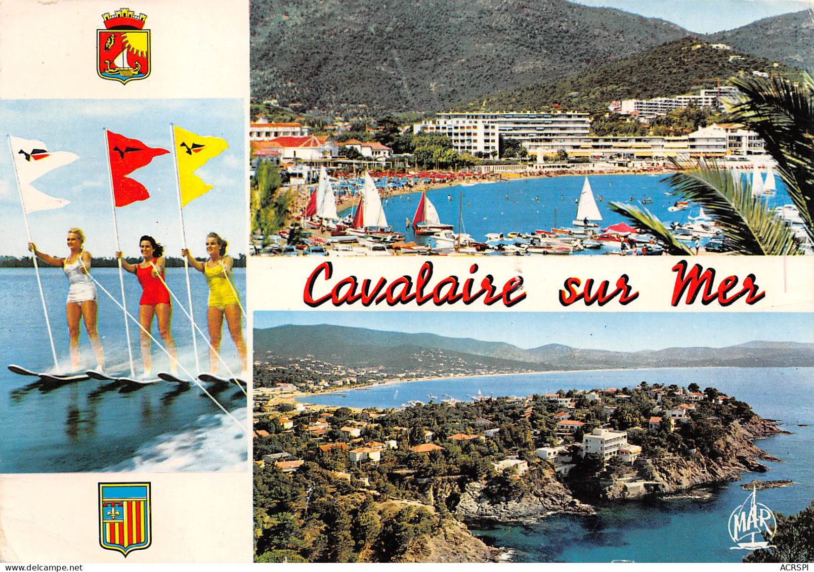 CAVALAIRE Sur Mer  Ski Nautique Plage  20 (scan Recto Verso)MF2722VIC - Cavalaire-sur-Mer