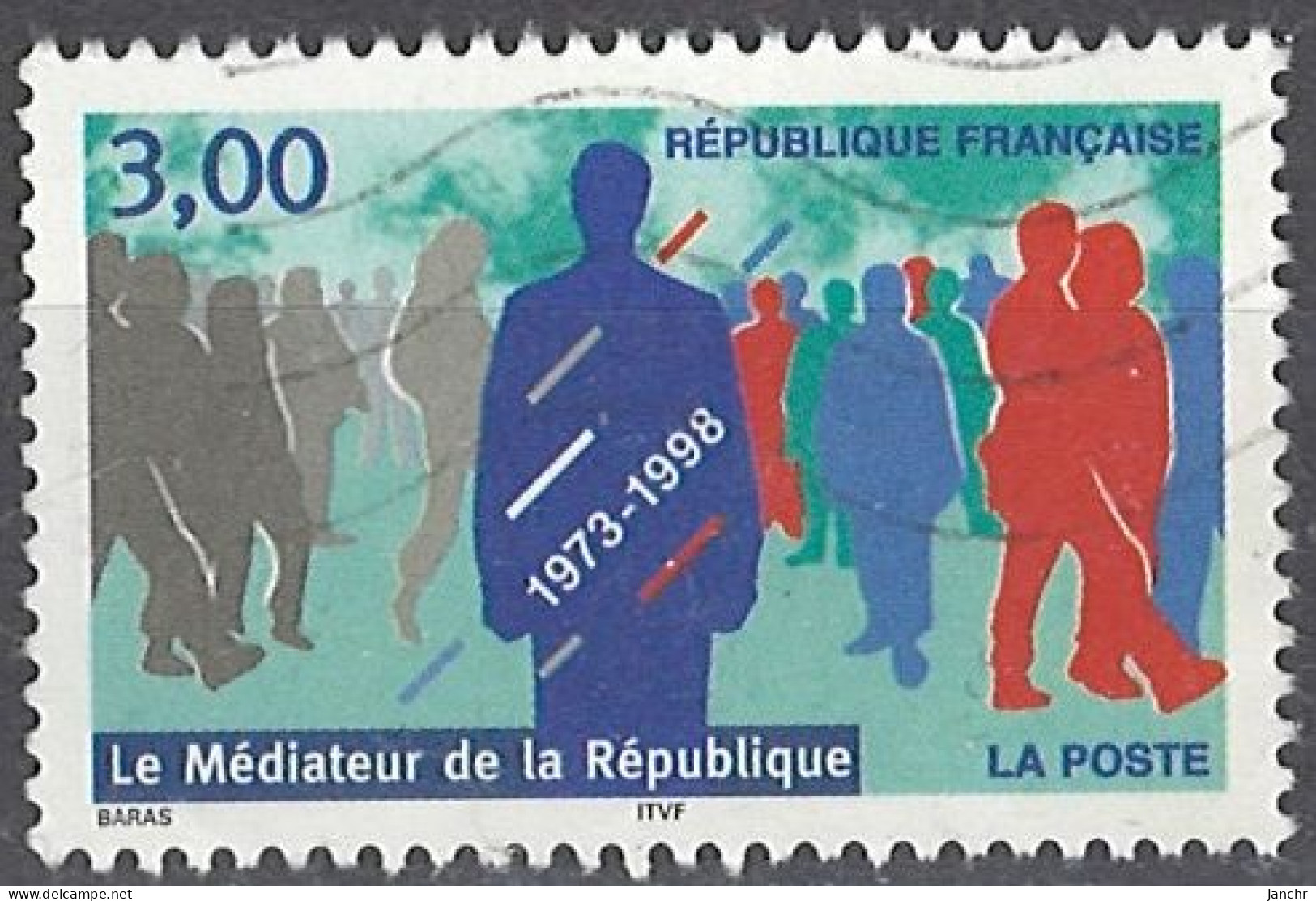 France Frankreich 1998. Mi.Nr. 3274, Used O - Used Stamps