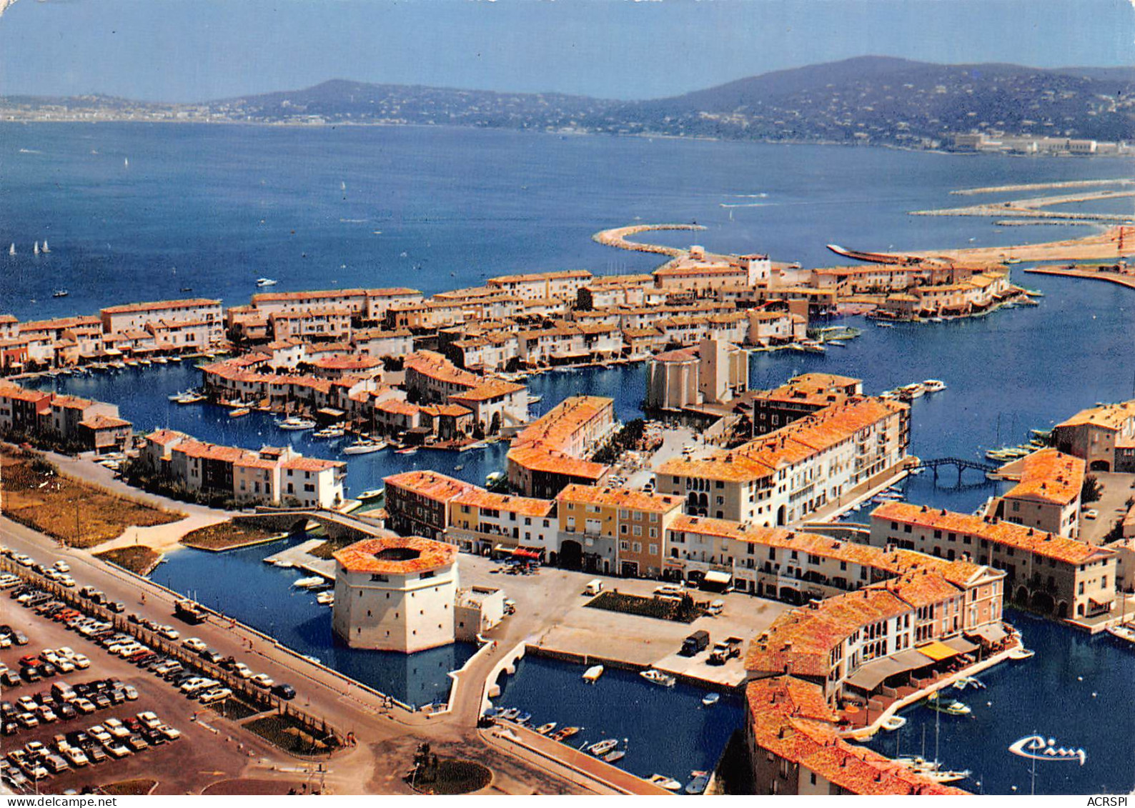 PORT GRIMAUD Vue Panoramique  12 (scan Recto Verso)MF2724BIS - Port Grimaud