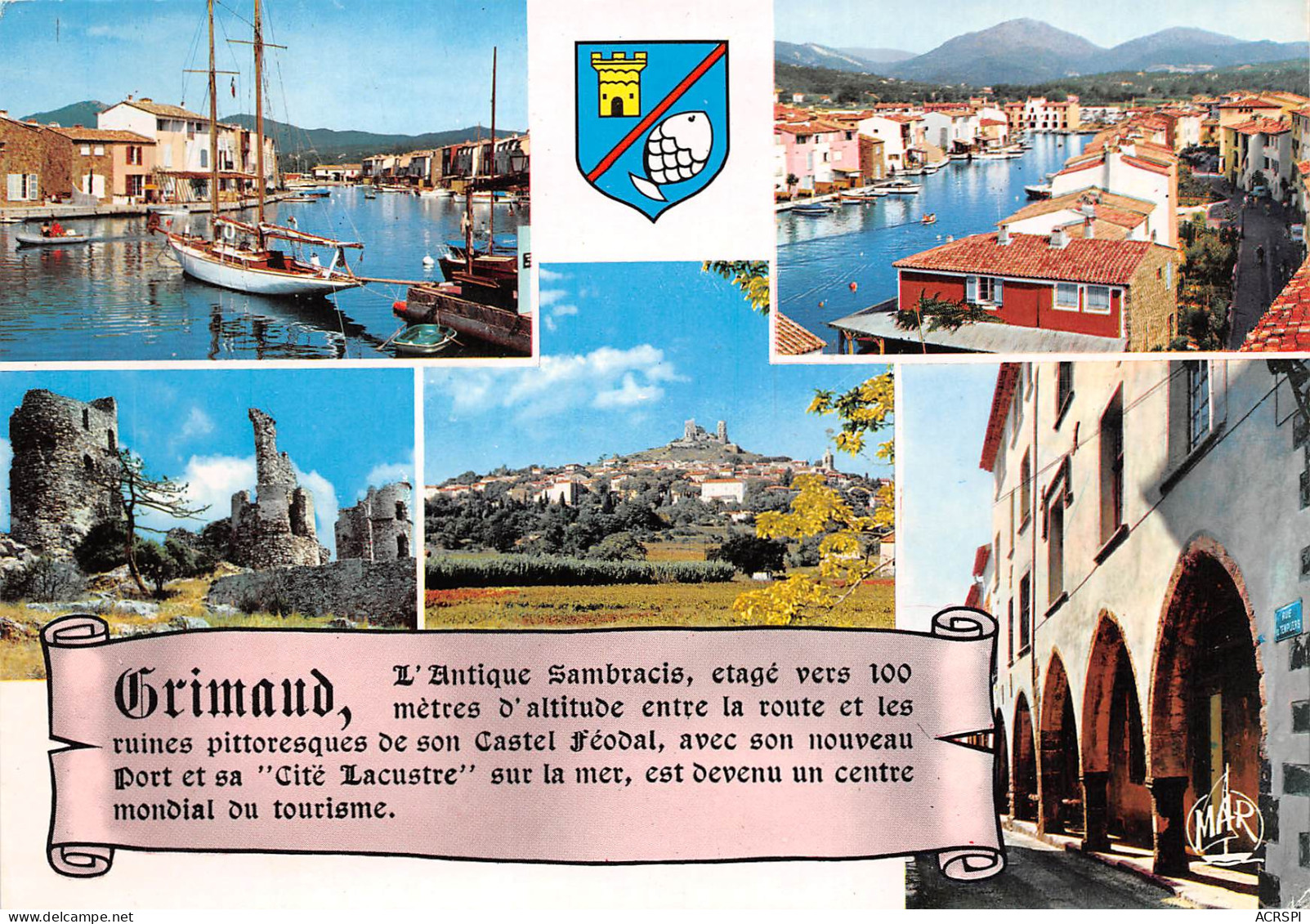 PORT GRIMAUD Antique Sambracis  21 (scan Recto Verso)MF2724BIS - Port Grimaud