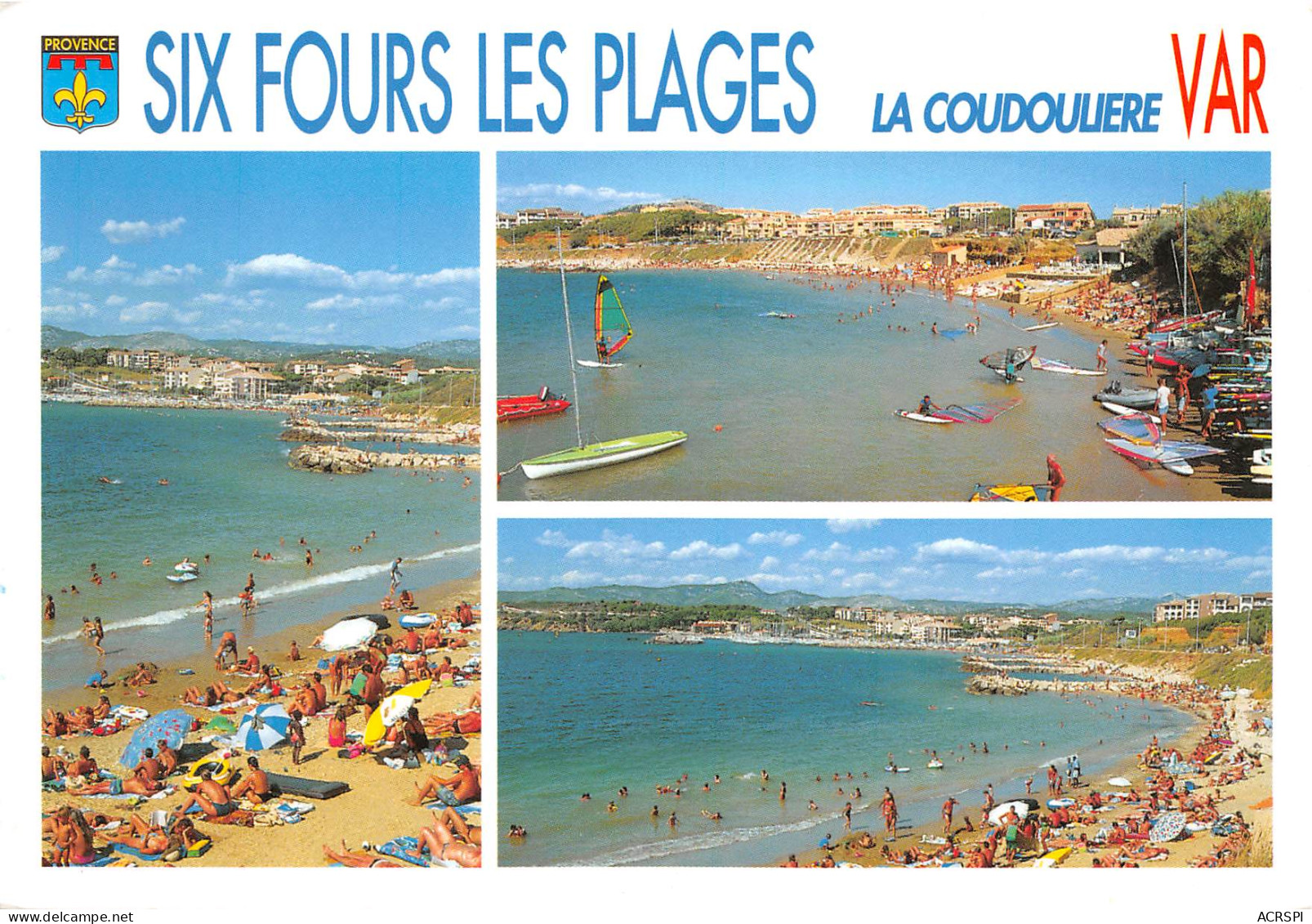 SIX FOUR LES PLAGES La Coudouliere 33 (scan Recto Verso)MF2724BIS - Six-Fours-les-Plages