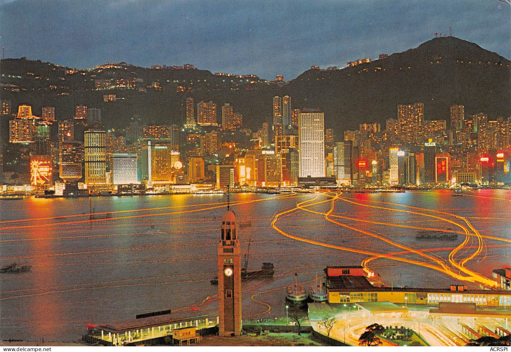 CHINE China 中国  香港  Xiānggǎng Night La Nuit  HONG KONG  43 (scan Recto Verso)MF2724TER - China (Hong Kong)