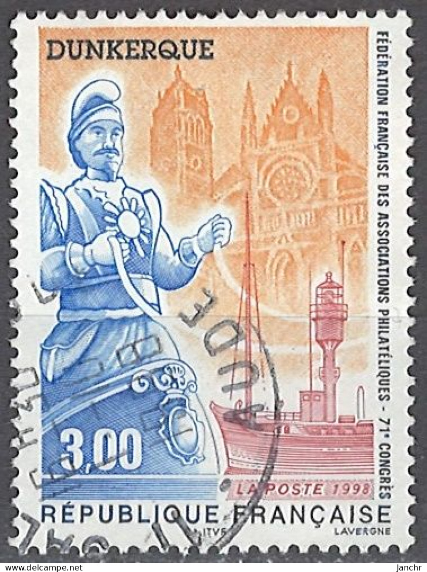 France Frankreich 1998. Mi.Nr. 3304, Used O - Used Stamps