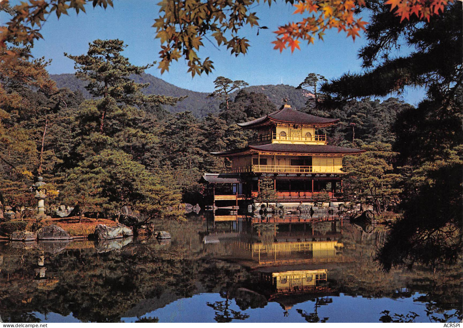 JAPON JAPAN  KYOTO. Kinkaku-ji Temple  日本 。メインゲート。金閣寺 Nihon.  Kinkakuji  20 (scan Recto Verso)MF2724UND - Kyoto