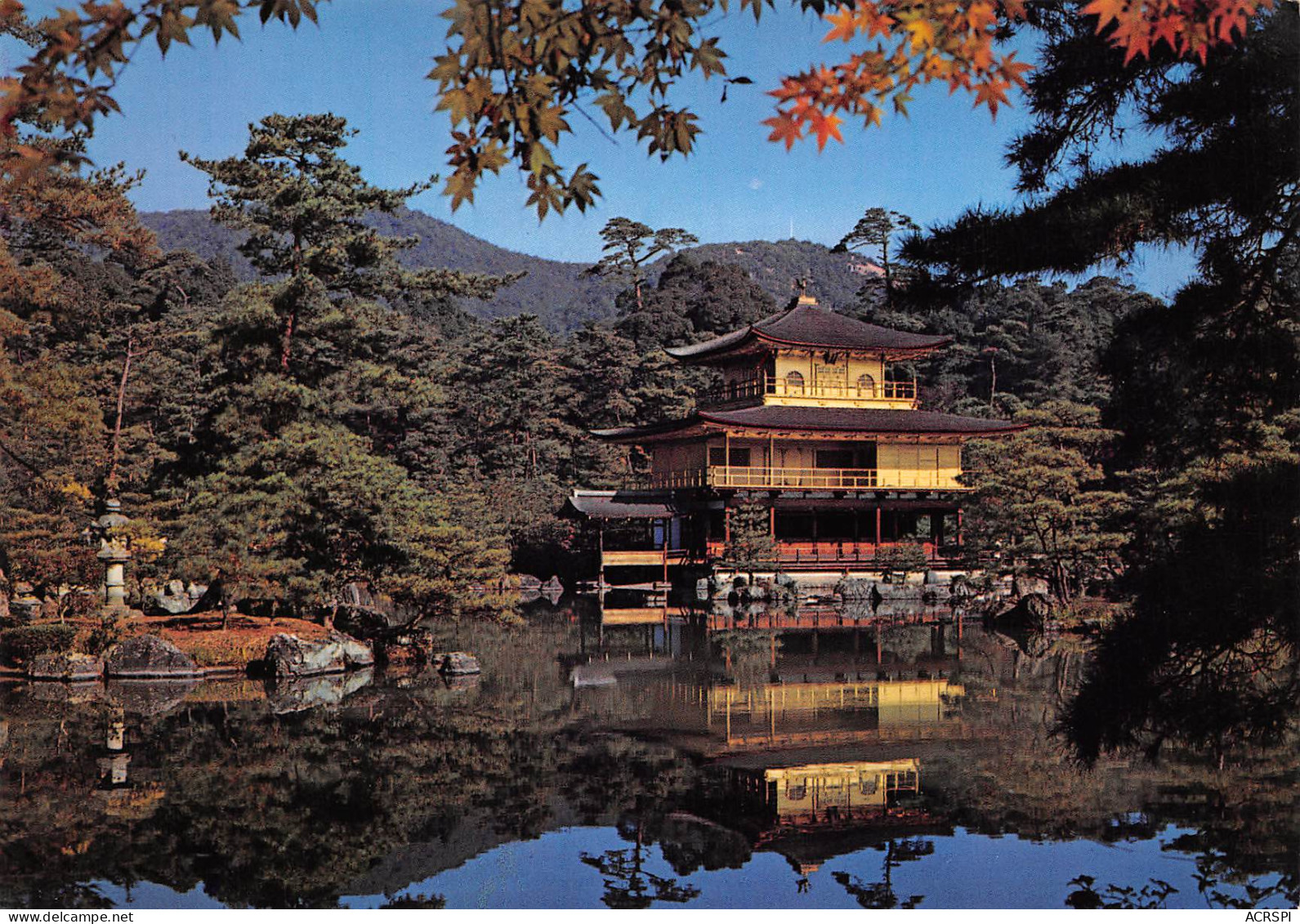 JAPON JAPAN  KYOTO. Kinkaku-ji Temple  日本 。メインゲート。金閣寺 Nihon.  Kinkakuji 21 (scan Recto Verso)MF2724UND - Kyoto