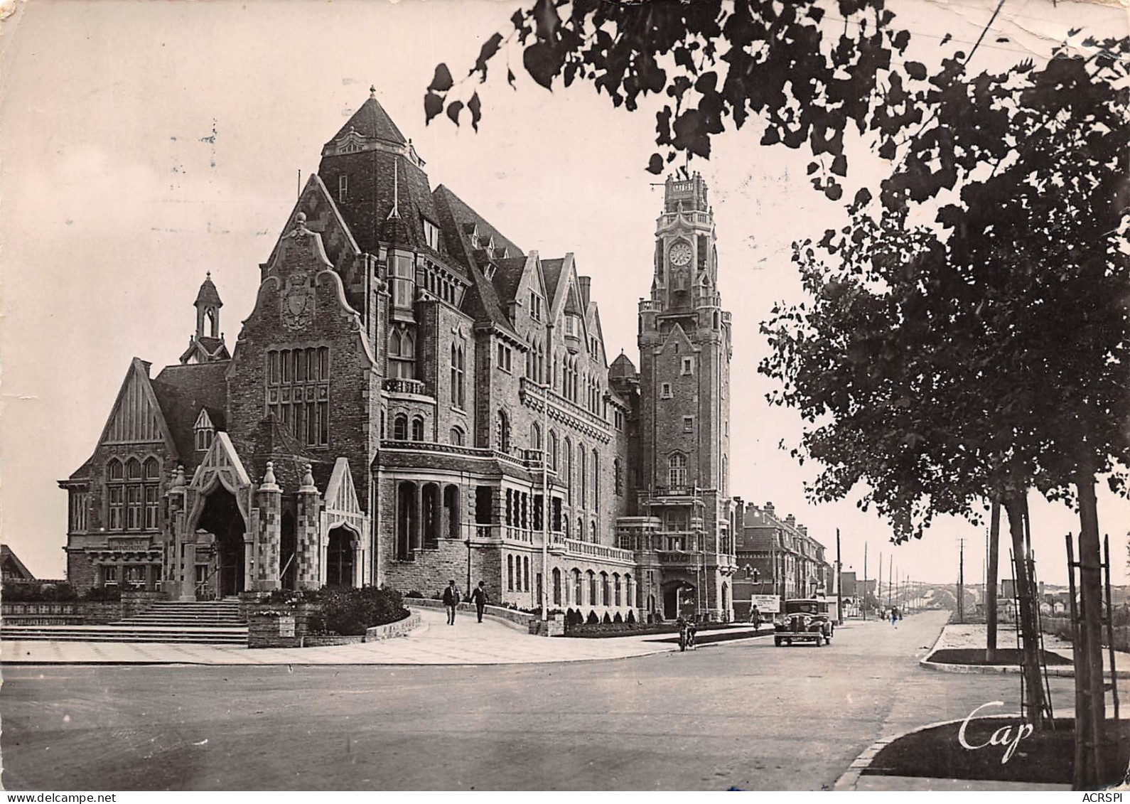 Le Touquet-Paris-Plage La Mairie  39 (scan Recto Verso)MF2724UND - Le Touquet