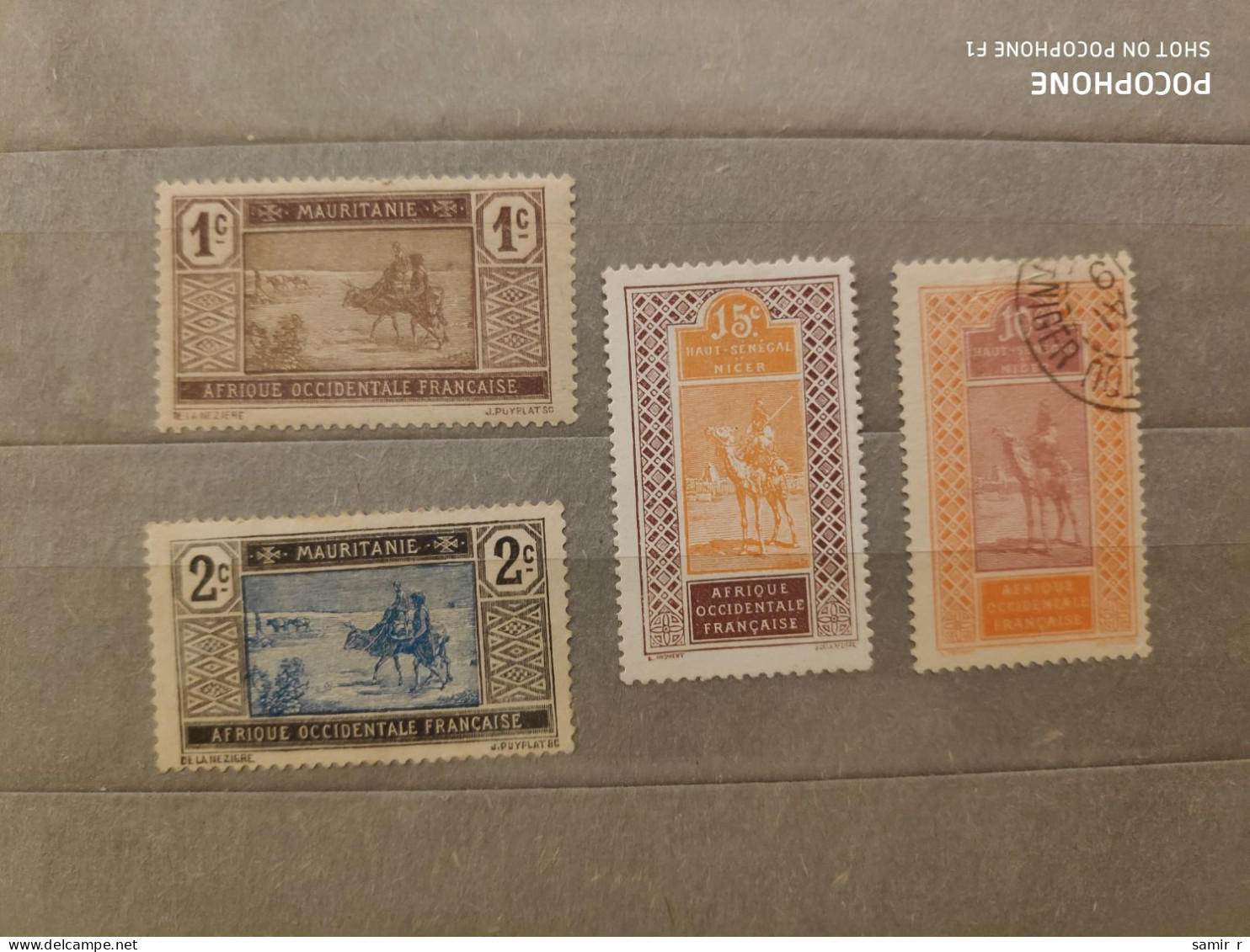 Mauritania Niger 	Camels (F95) - Mauritanie (1960-...)