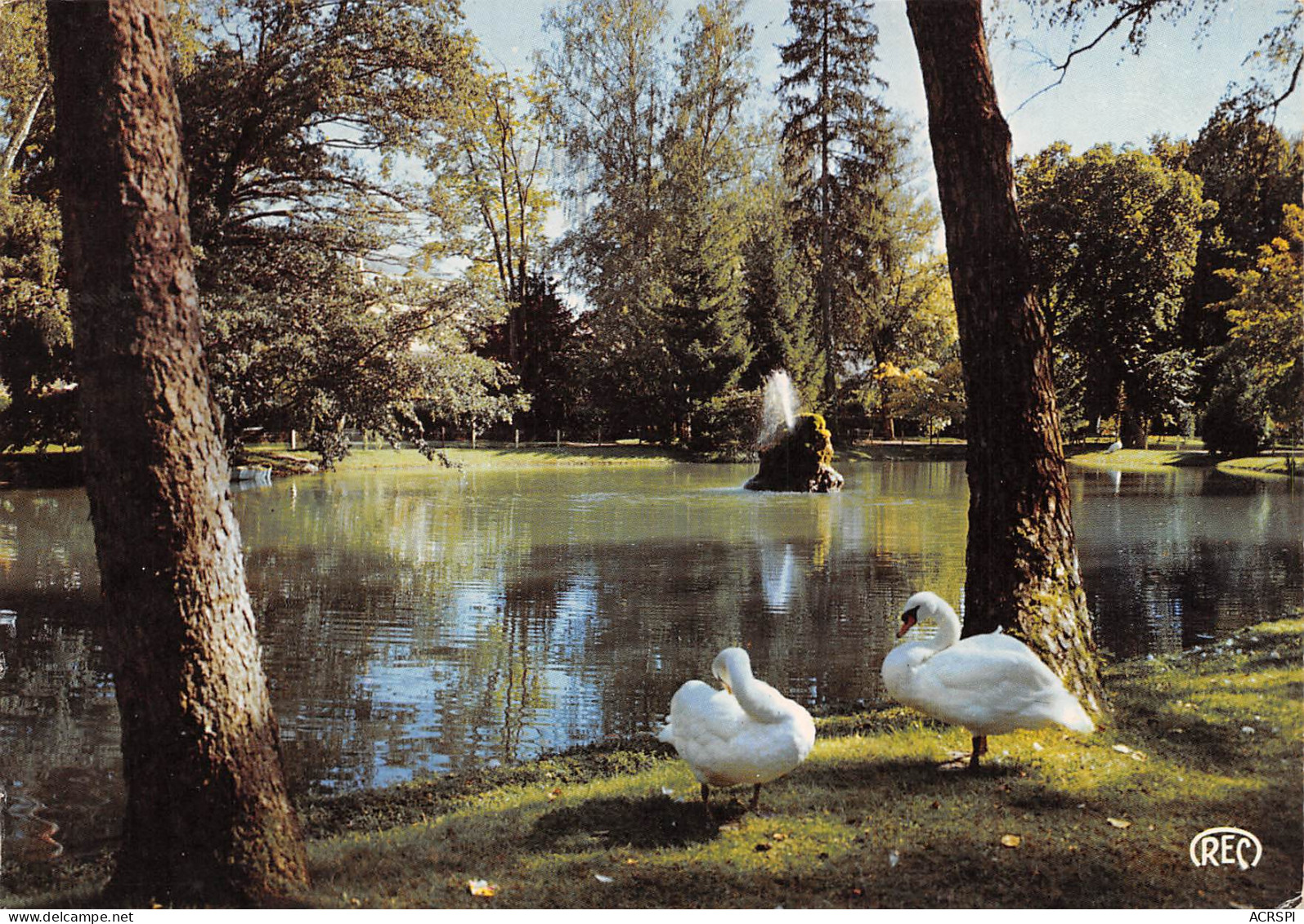 CHATEAUROUX Le Lac Du Jardin Public  10 (scan Recto Verso)MF2726UND - Chateauroux