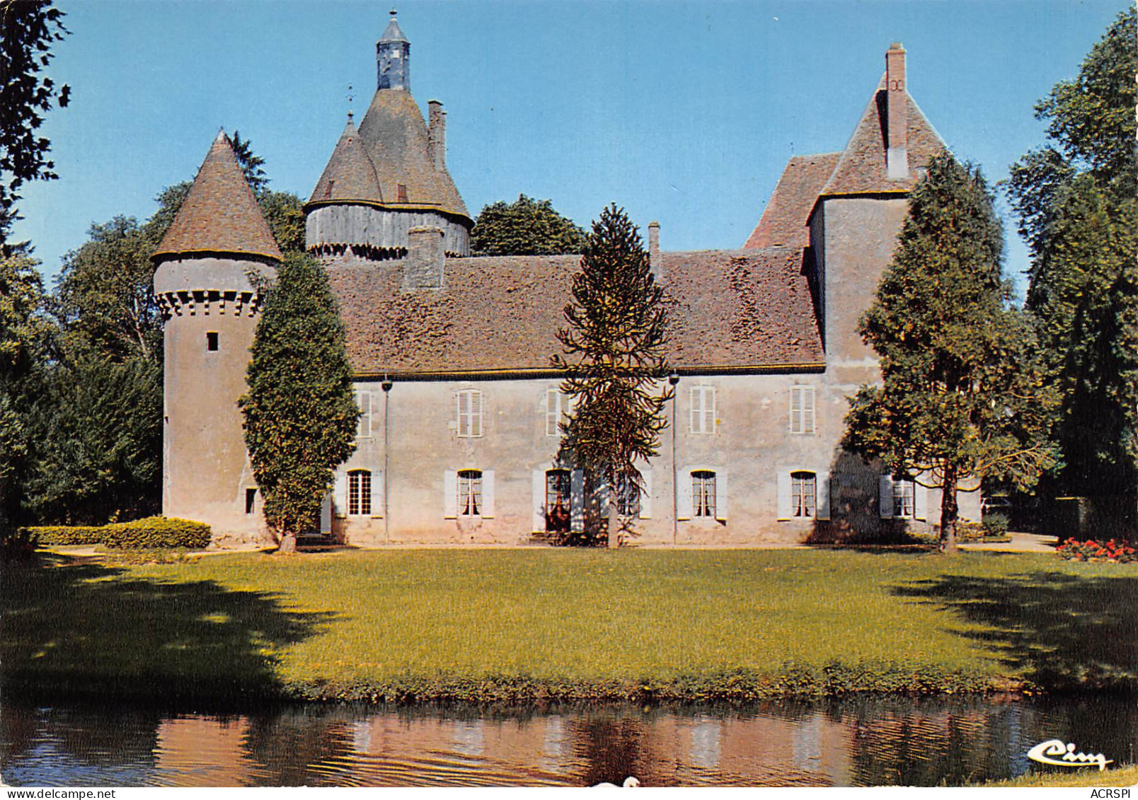 Château De LA MOTTE FEUILLY  18 (scan Recto Verso)MF2728BIS - La Chatre