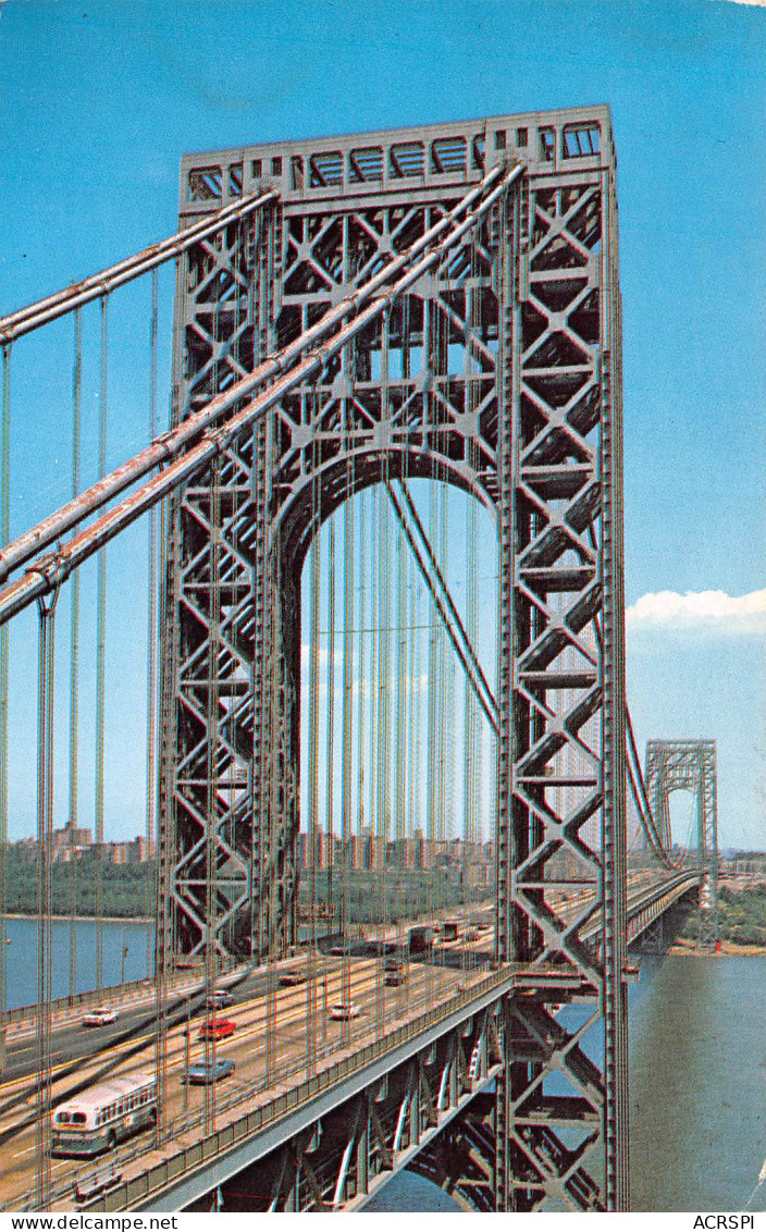 George Washington Bridge Hudson River New Jersey  27 (scan Recto Verso)MF2728BIS - Other & Unclassified