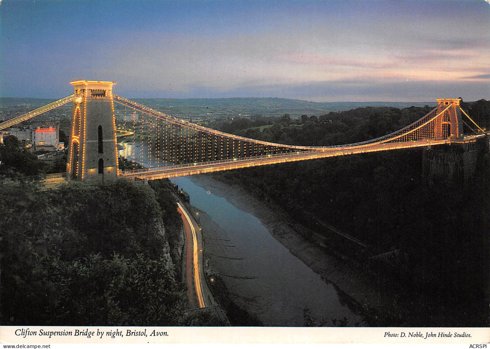 BRISTOL AVON Clifton Suspension Bridge  29 (scan Recto Verso)MF2728BIS - Bristol