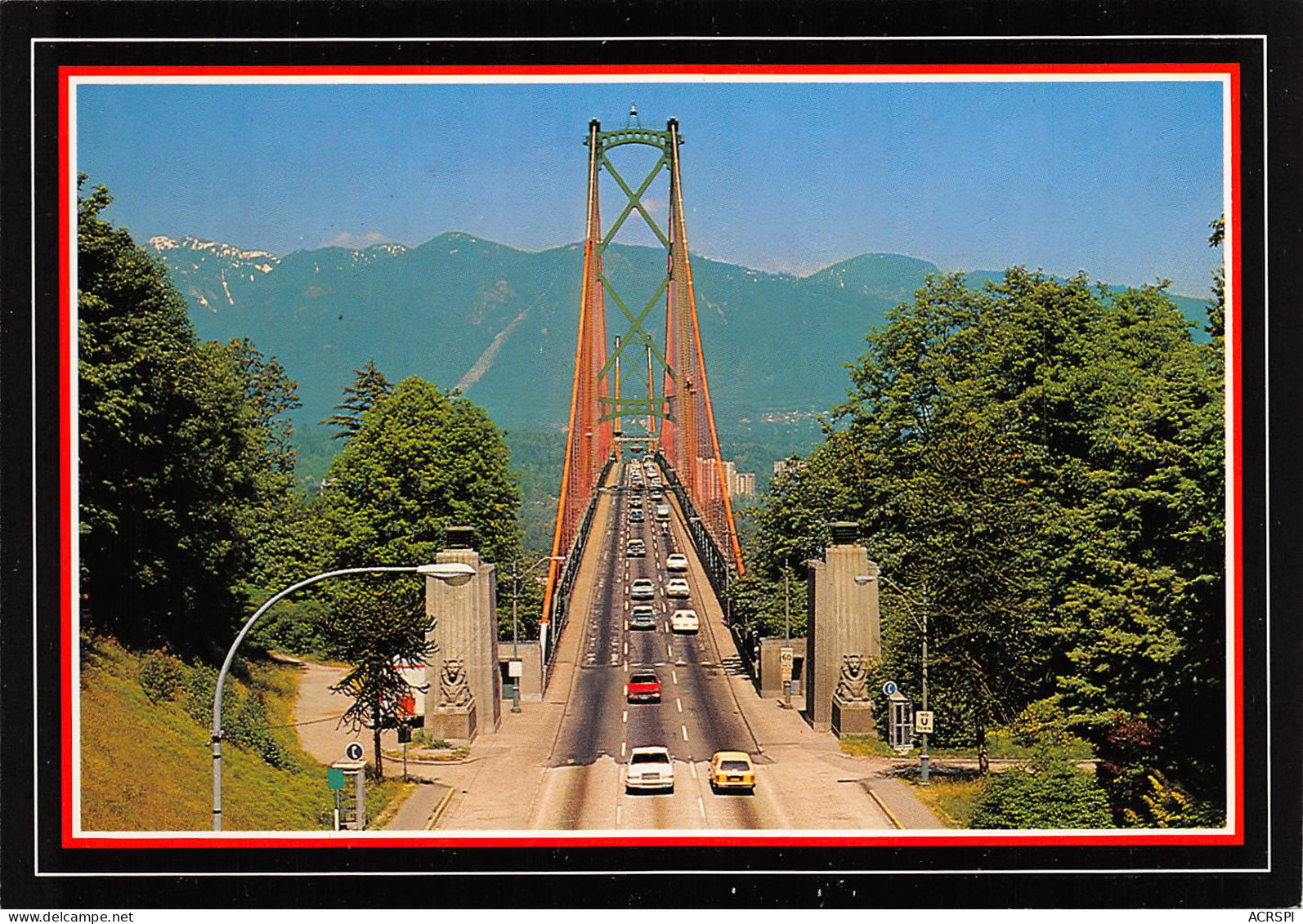 Pont Lions Gate Bridge  Vancouver Ouest En Colombie-Britannique CANADA  35 (scan Recto Verso)MF2728BIS - Vancouver