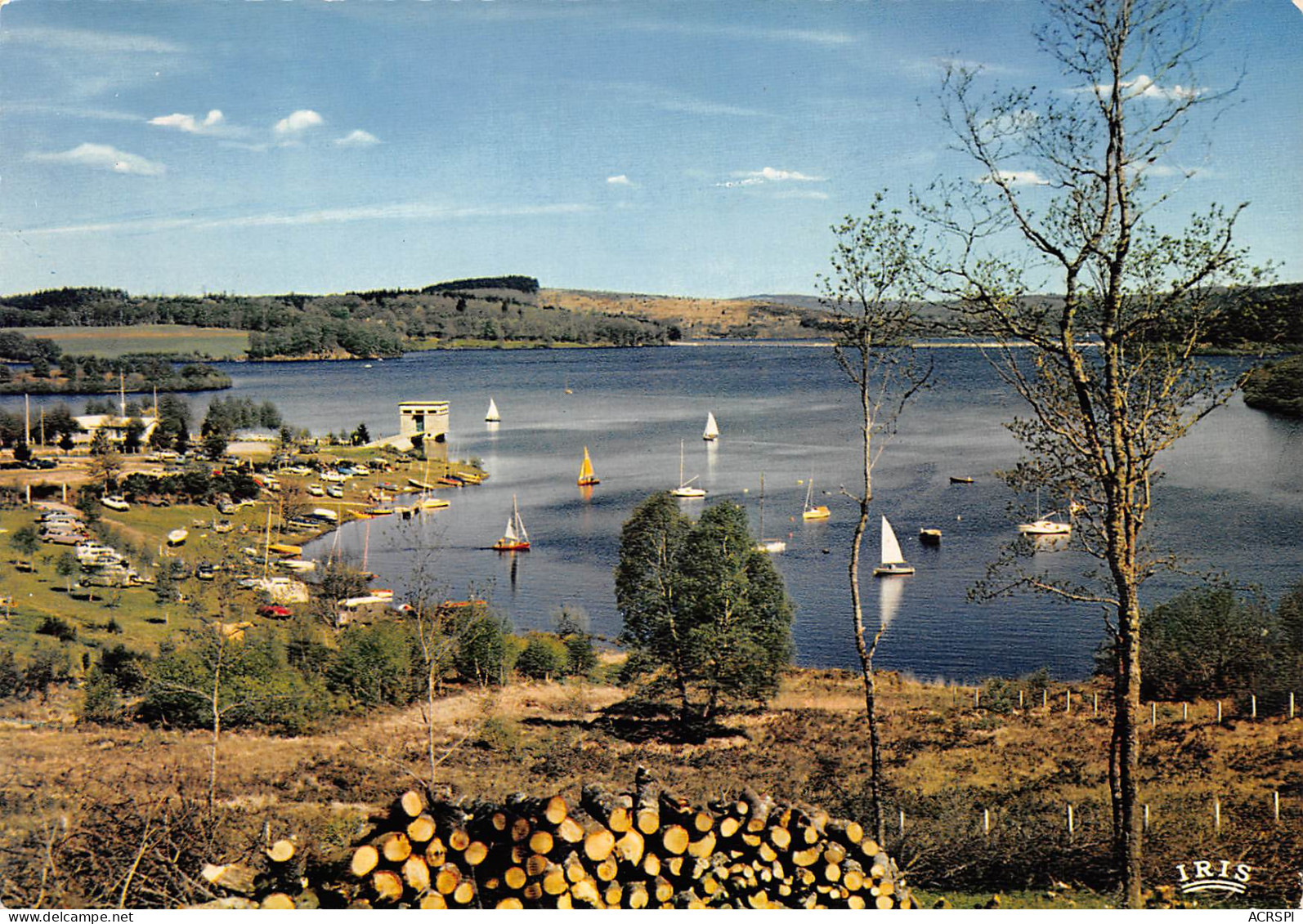 Club Nautique De Vassivière Port Crozat Les Sagnes 87470 Peyrat-le-Château Eymoutiers    7 (scan Recto Verso)MF2728UND - Eymoutiers