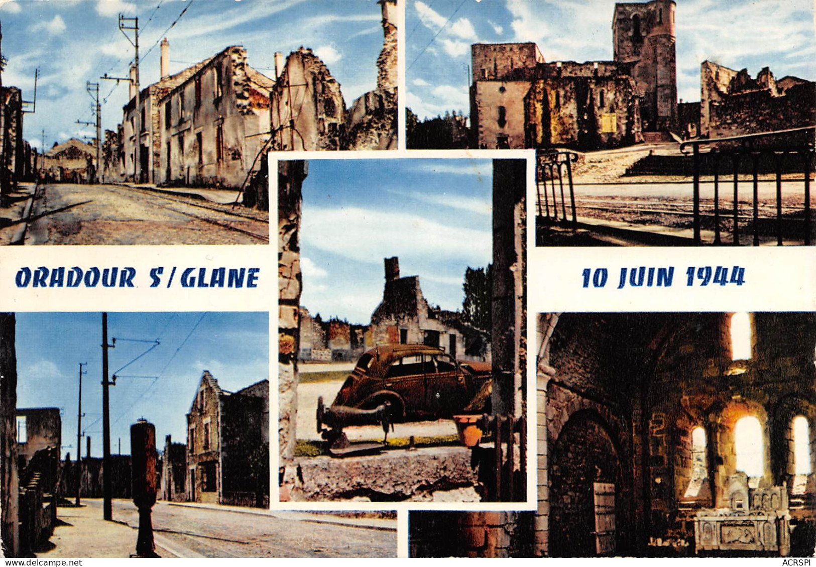 ORADOUR SUR GLANE Cité Martyre  1 (scan Recto Verso)MF2728VIC - Oradour Sur Glane