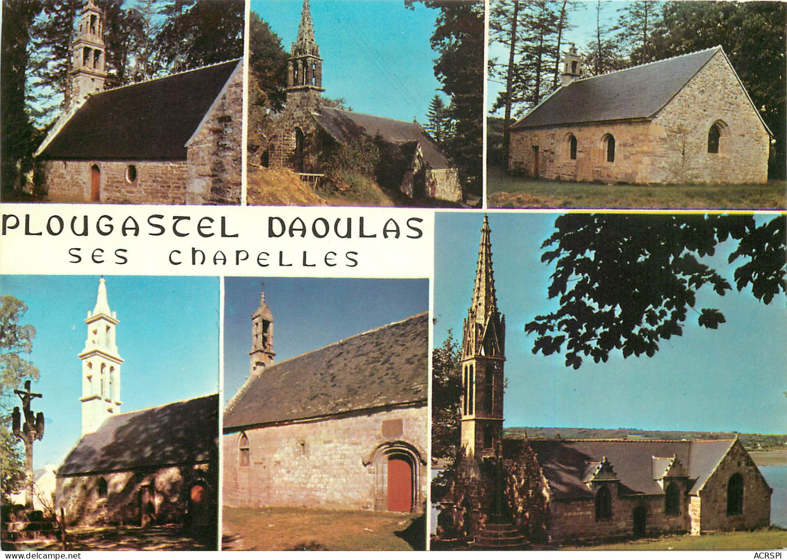 CHAPELLES DE LA PRESQU ILE DE PLOUGASTEL DAOULAS Saint Adrien 14(scan Recto Verso)MF2730 - Plougastel-Daoulas