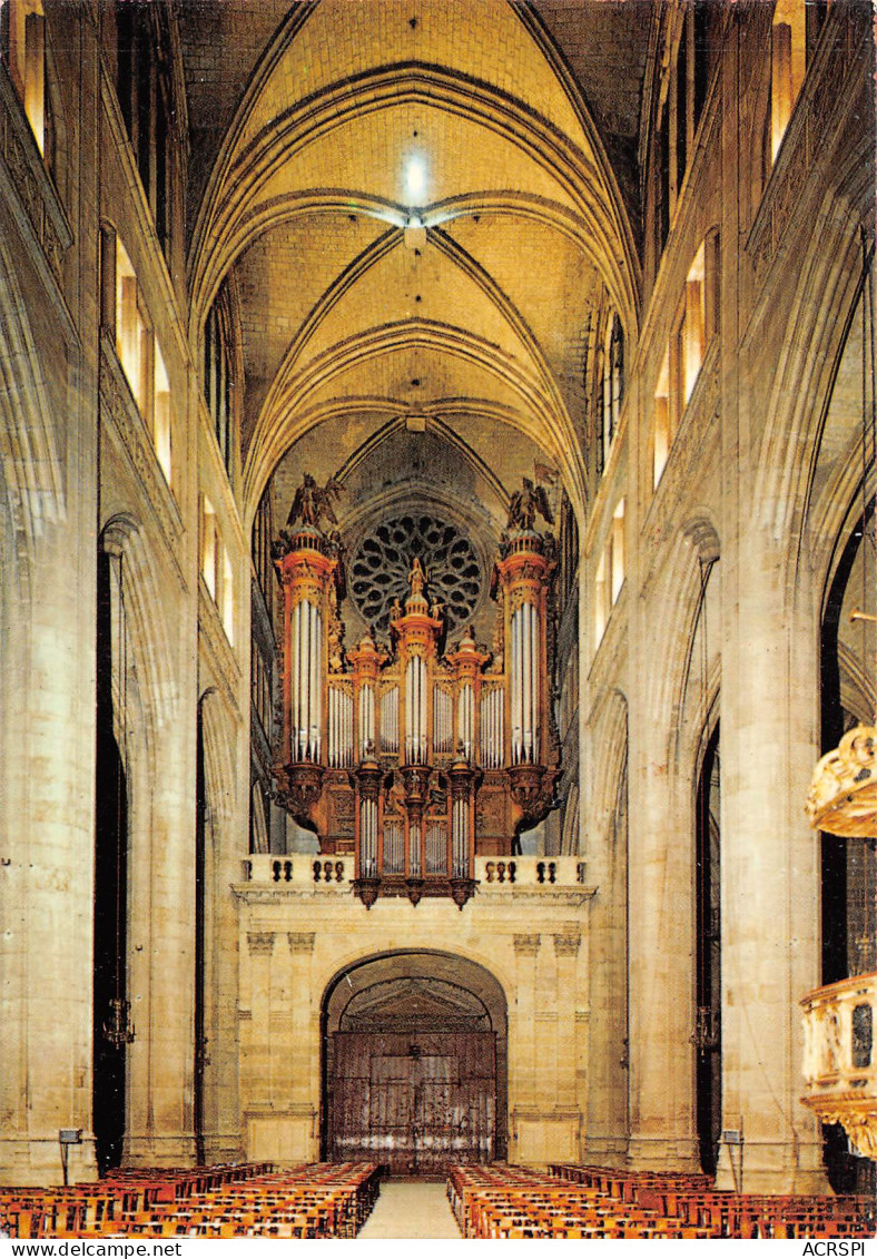 32 AUCH Interieur De La Basilique Ste Marie  L' ORGUE  ORGAN  Orgel Organo 7 (scan Recto Verso)MF2730BIS - Auch