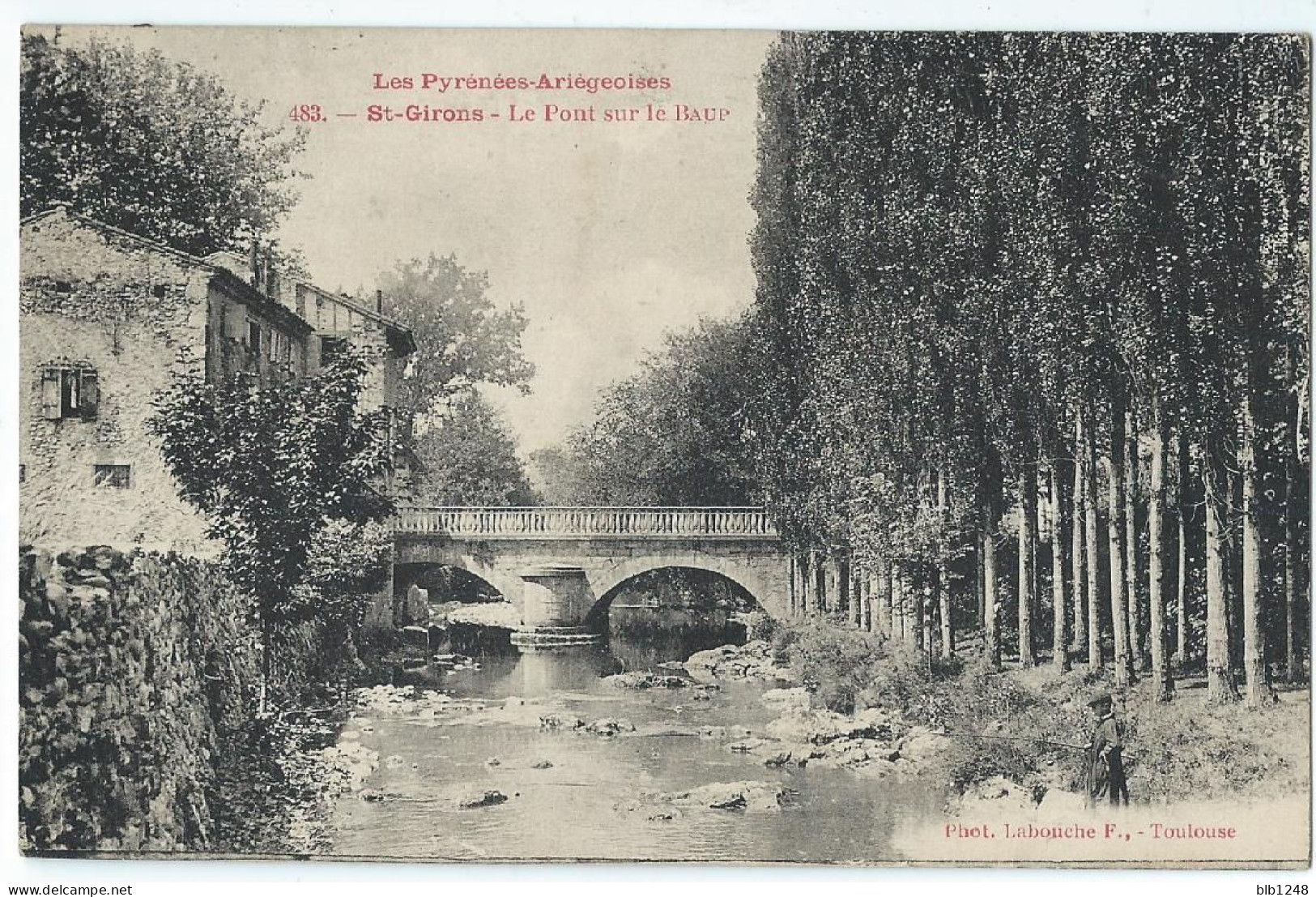 [09] Ariège >  Saint Girons Le Pont Sur Le Baup Pecheur - Saint Girons