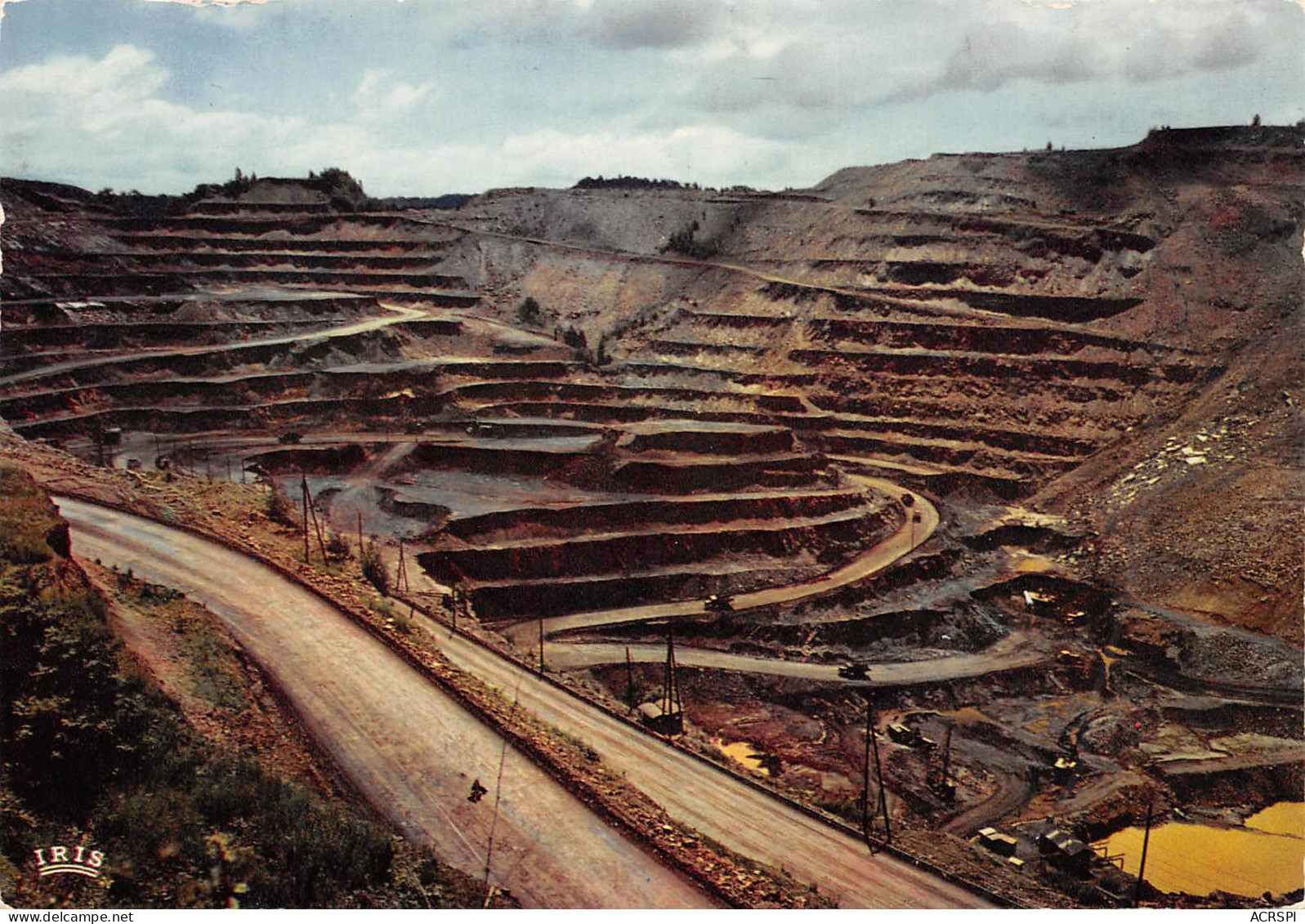 12 DECAZEVILLE  La Découverte Mine à Ciel Ouvert Aveyron   2 (scan Recto Verso)MF2730TER - Decazeville