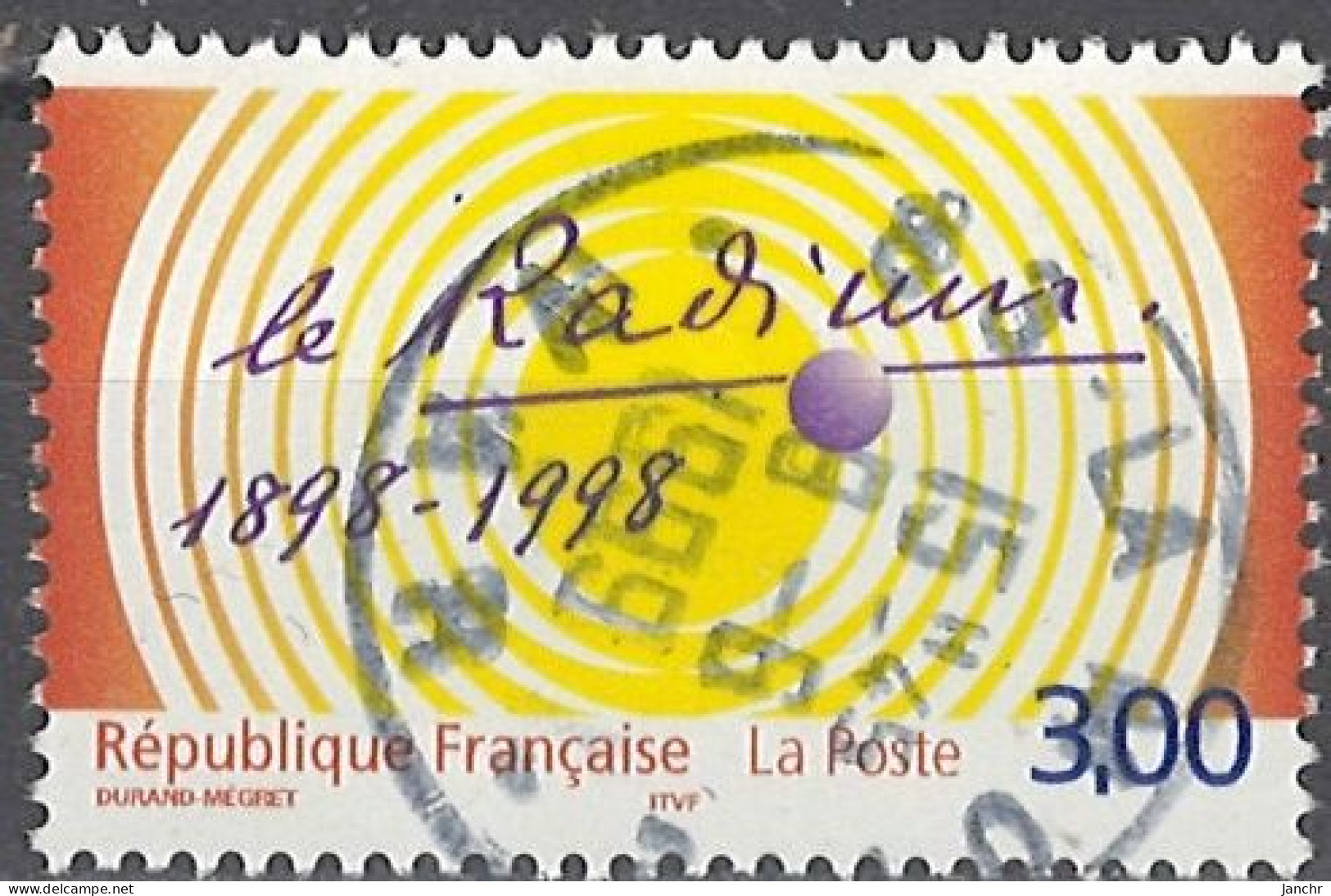 France Frankreich 1998. Mi.Nr. 3353, Used O - Usados
