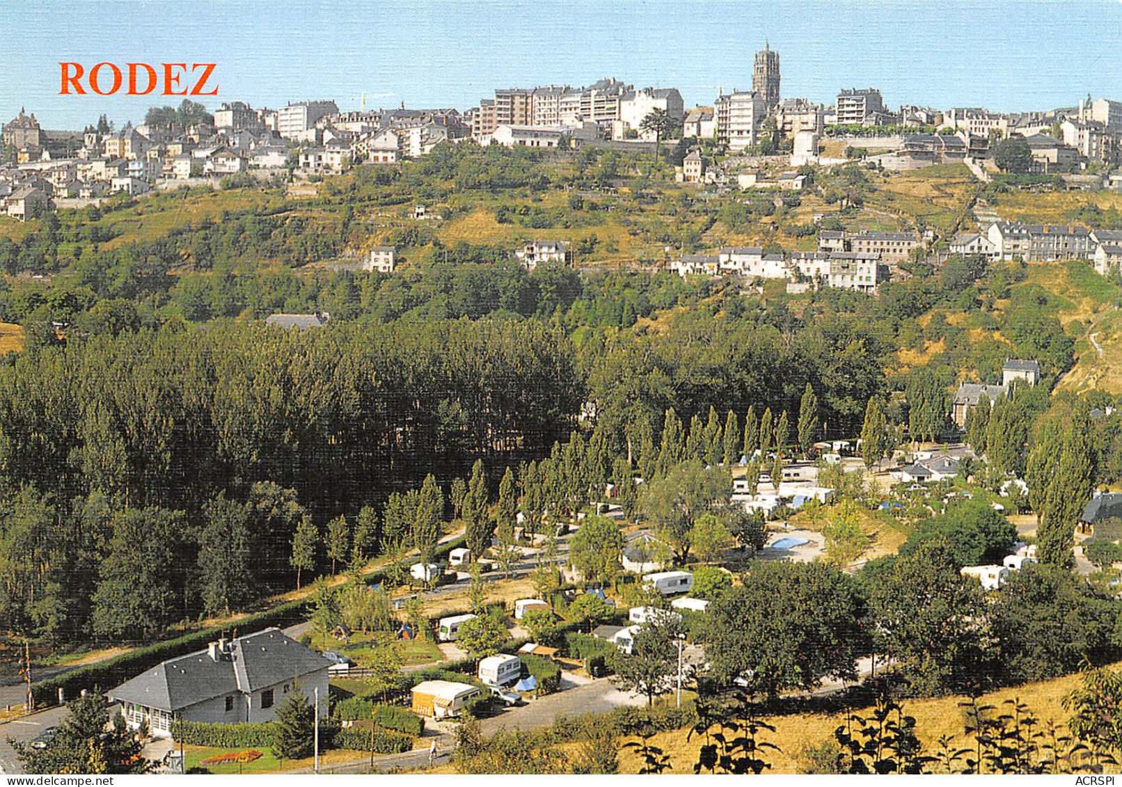 12 RODEZ  Camping Municipal De LAYOULE  32 (scan Recto Verso)MF2730TER - Rodez