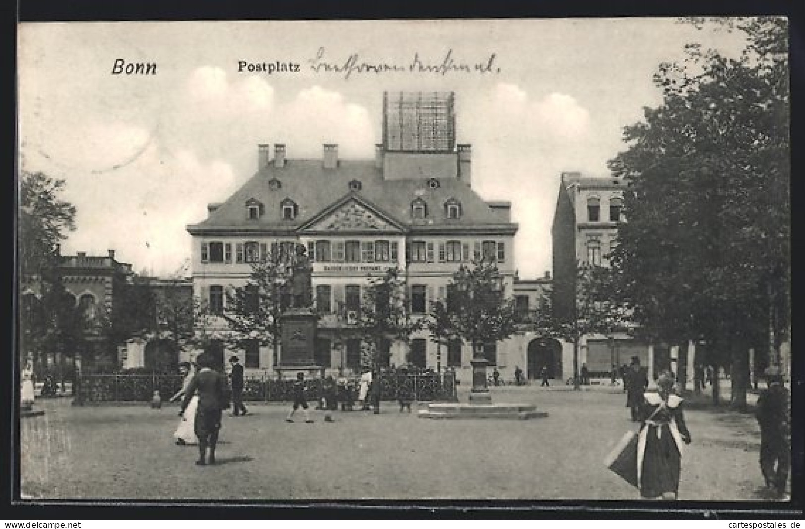 AK Bonn, Kaiserliches Postamt Am Münsterplatz  - Münster