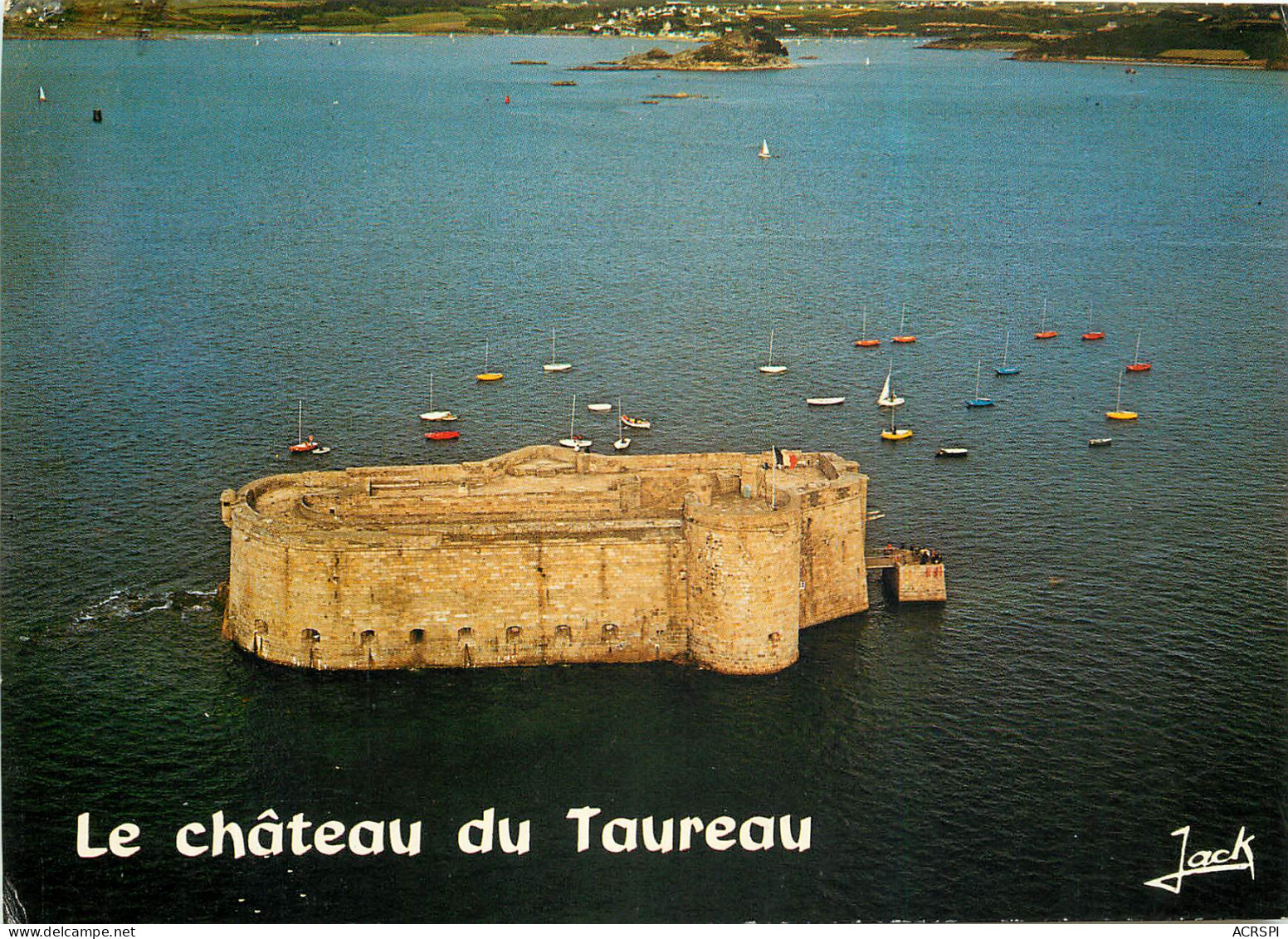 CARANTEC Le Chateau Du Taureau 23(scan Recto Verso)MF2731 - Carantec