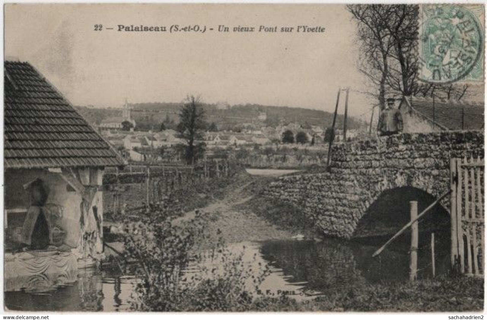 91. PALAISEAU. Un Vieux Pont Sur L'Yvette. 22 - Palaiseau