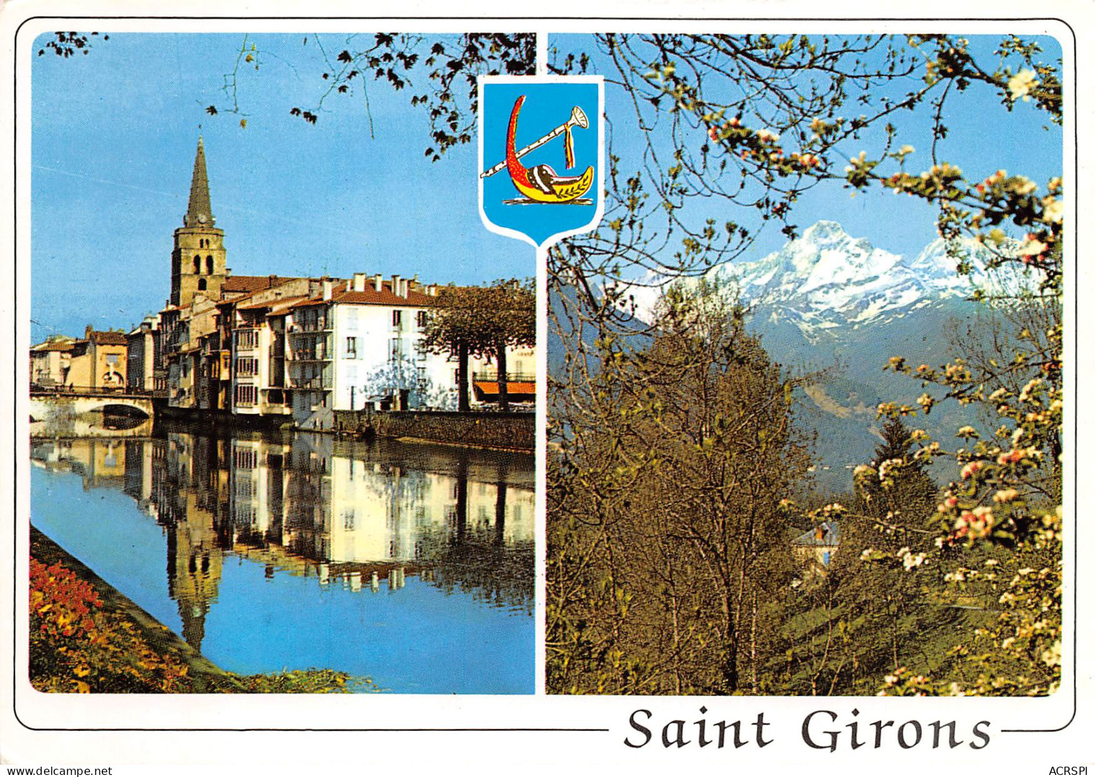 SAINT GIRONS église Et Montvalier  5 (scan Recto Verso)MF2732TER - Saint Girons