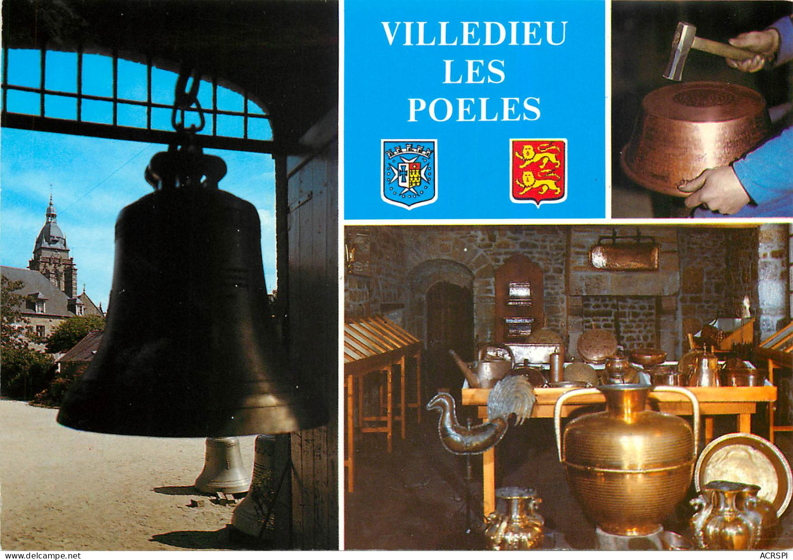 VILLEDIEU LES POELES Atelier Du Cuivre Musee De La Poesllerie  7(scan Recto Verso) MF2734 - Villedieu