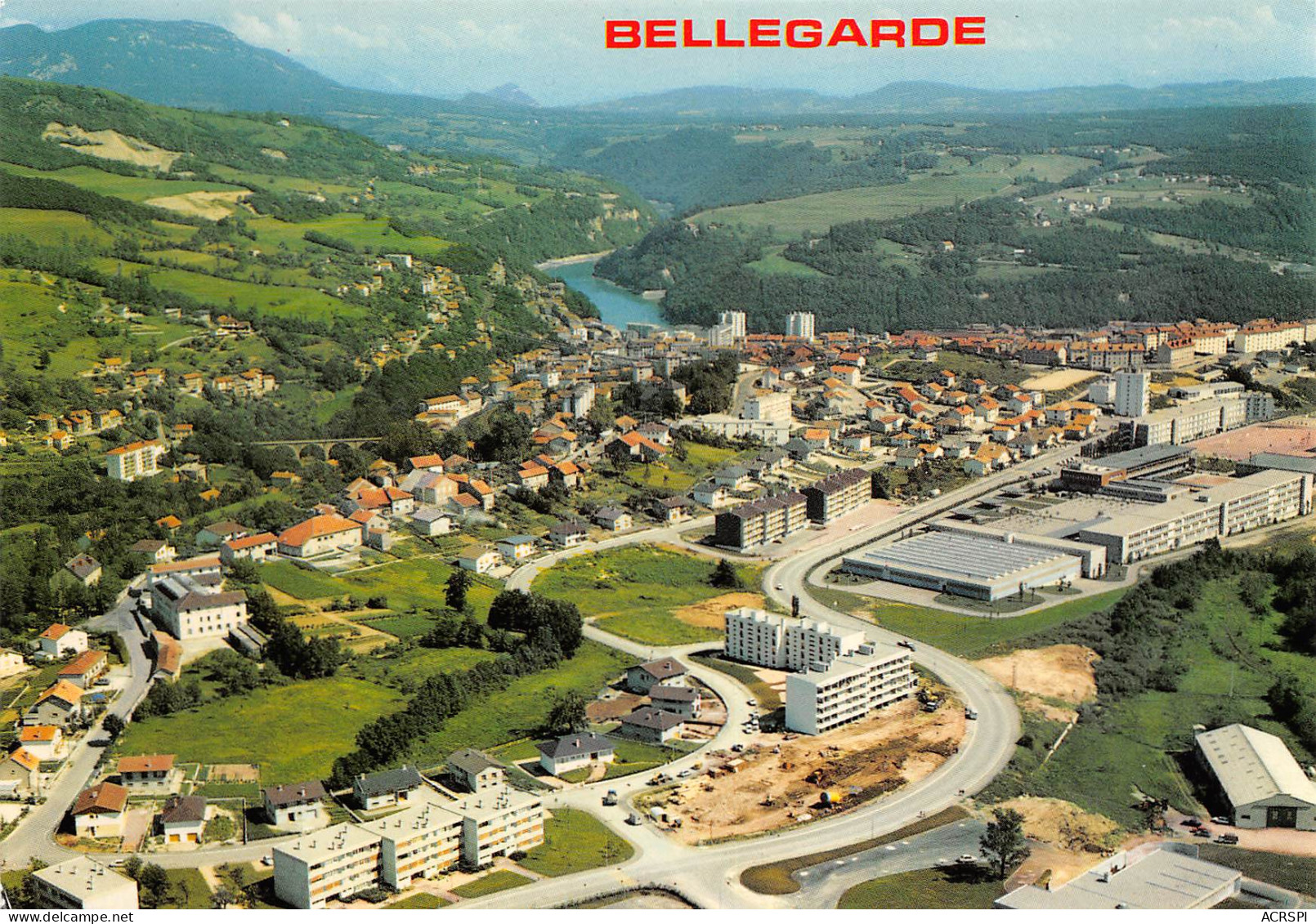 BELLEGARDE SUR VALSERINE  Vue Aerienne  23 (scan Recto Verso)MF2734VIC - Bellegarde-sur-Valserine