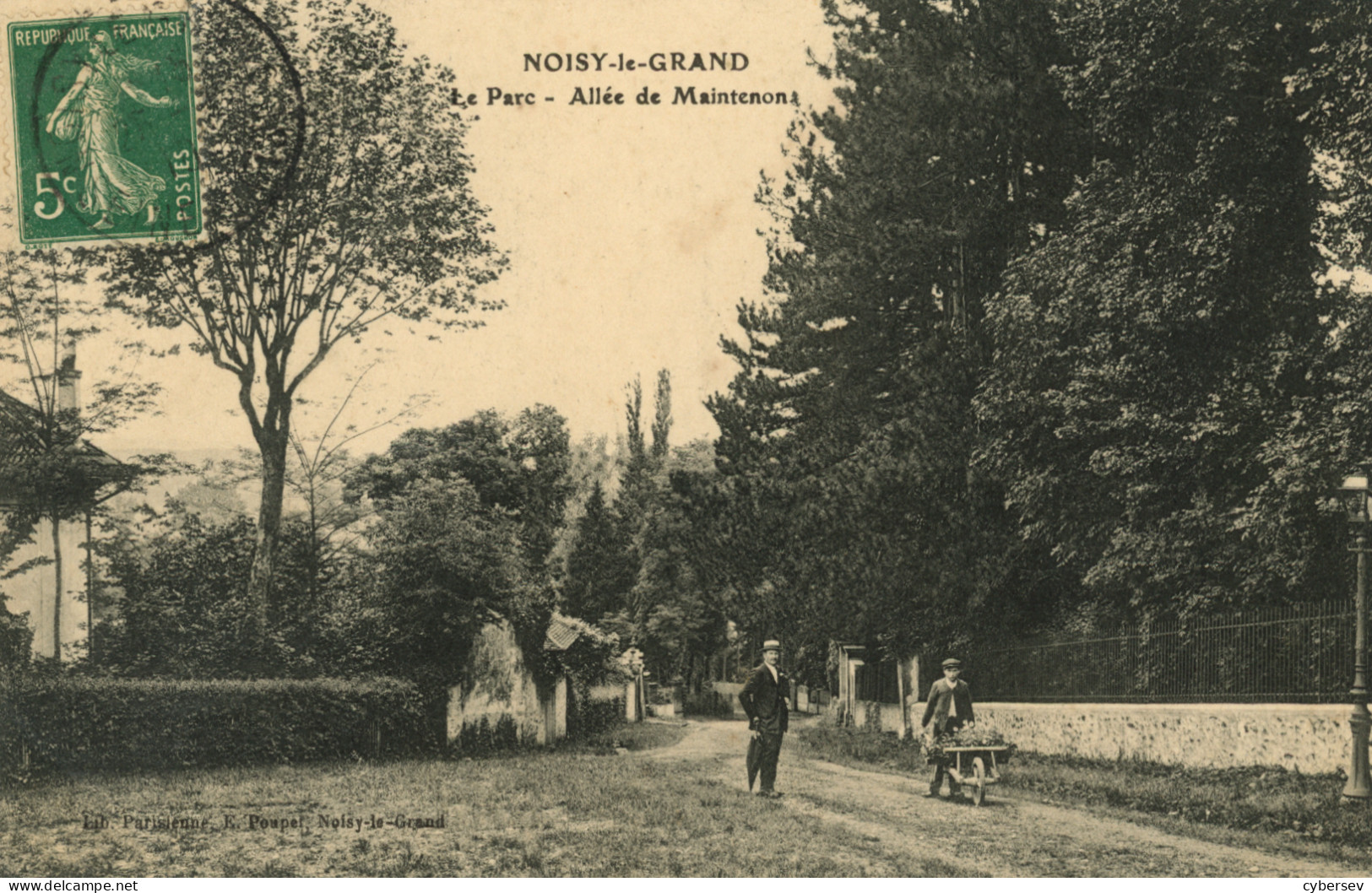 NOISY-le-GRAND - Le Parc - Allée De Maintenon - Animé - Noisy Le Grand