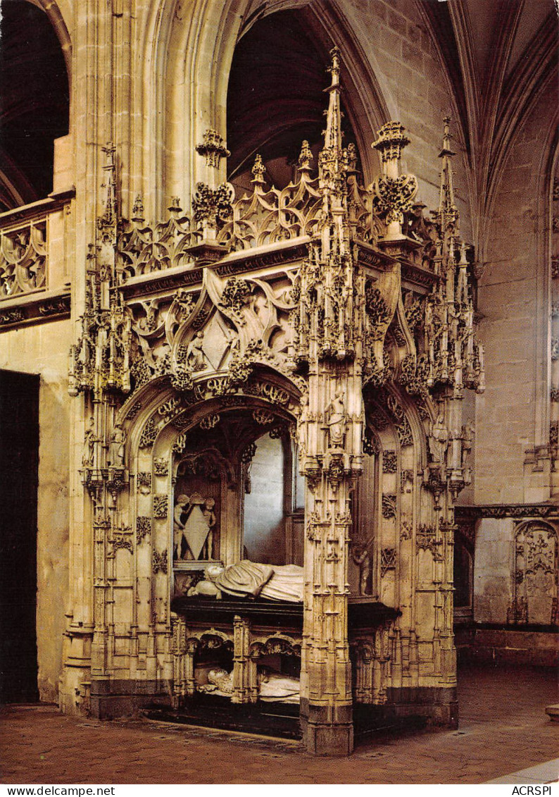 BOURG EN BRESSE  église De BROU Tombeau De Marguerite D'autriche 37 (scan Recto Verso)MF2738UND - Brou - Kirche