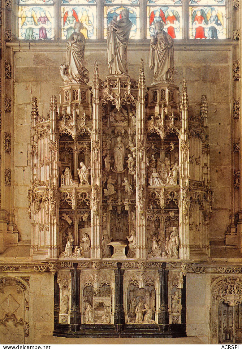 BOURG EN BRESSE  Rétable Des Sept Joies De La Vierge  38 (scan Recto Verso)MF2738UND - Eglise De Brou